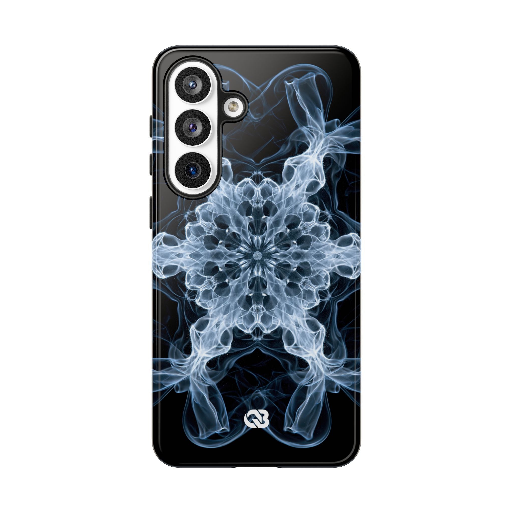 Blue Tough Phone Case for Samsung - Glacial Smoke Crown