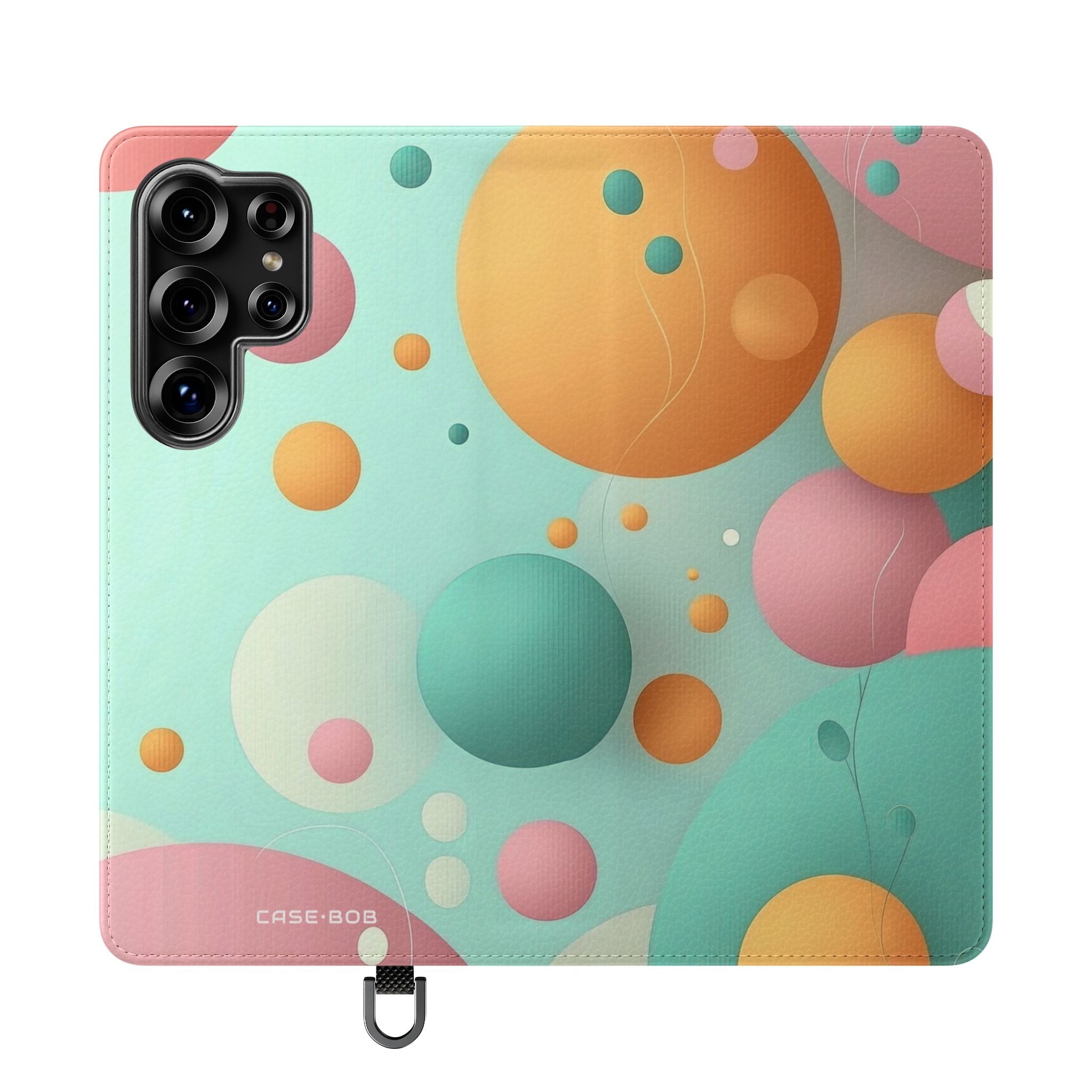 Pastel Circles Flow - Samsung S25 Ultra Case - Wallet