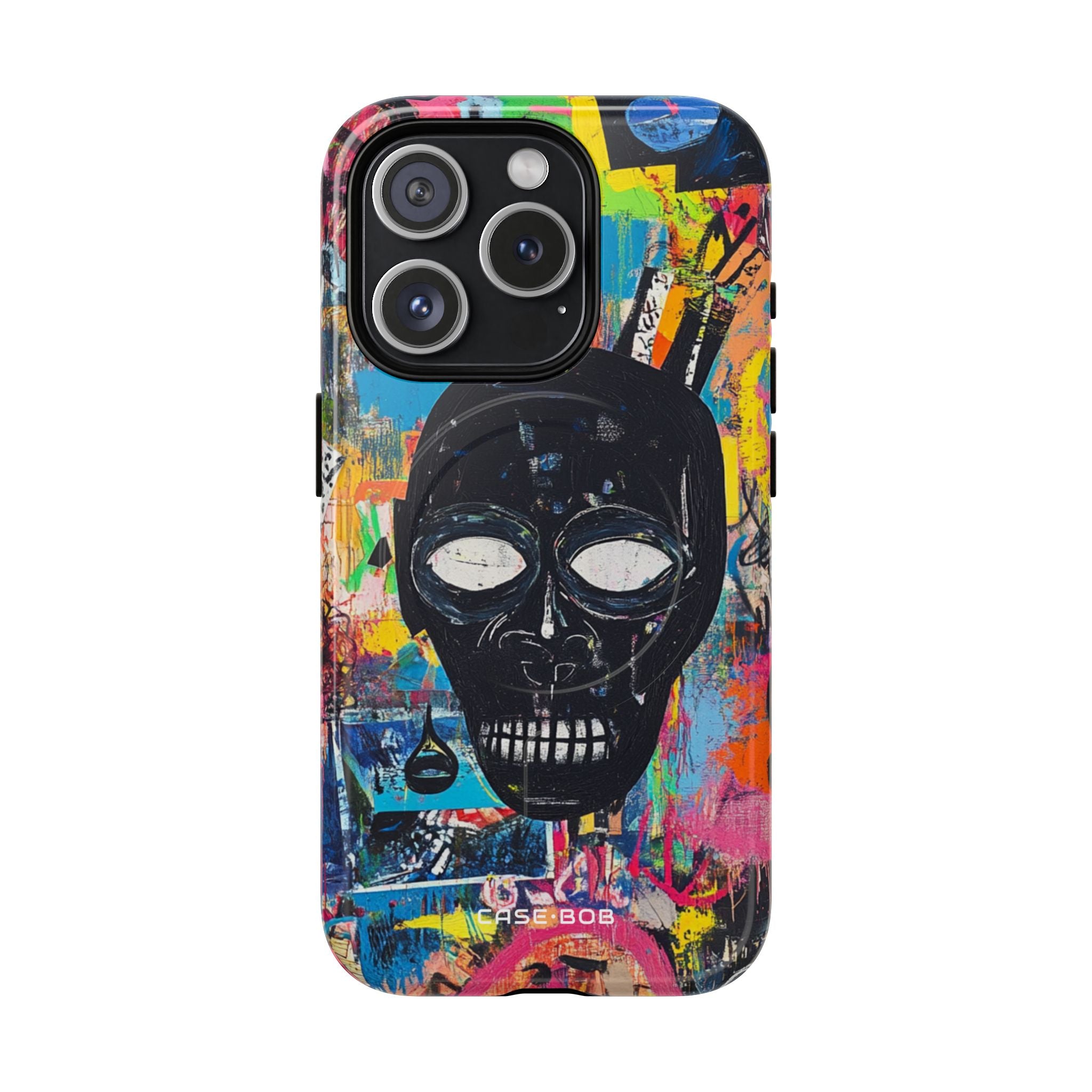 Skull Vortex iPhone 15 Pro Case - Tough+