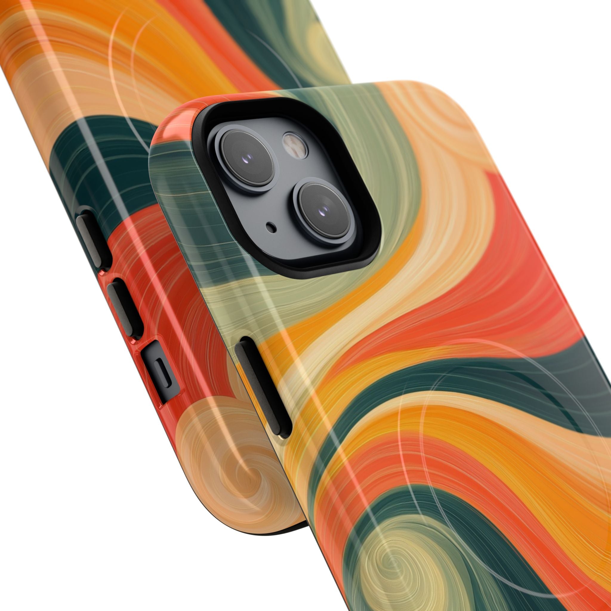 Swirling Ember iPhone 14 Plus Case - Tough+