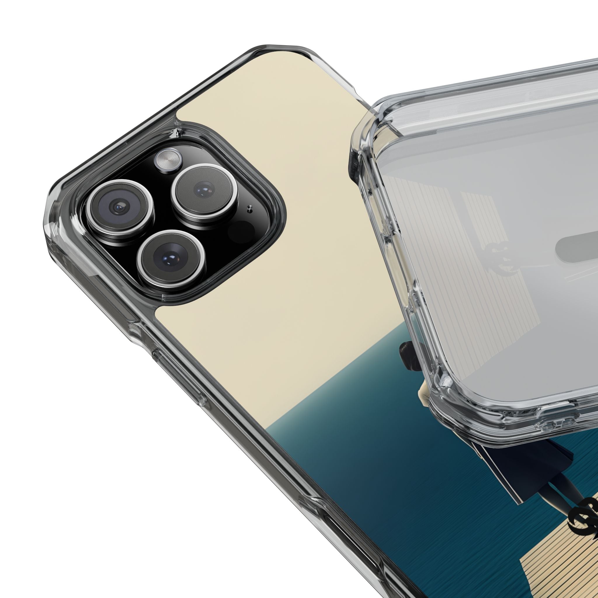 Solitary Blue Horizon · Impact Hoesje voor iPhone · Magsafe