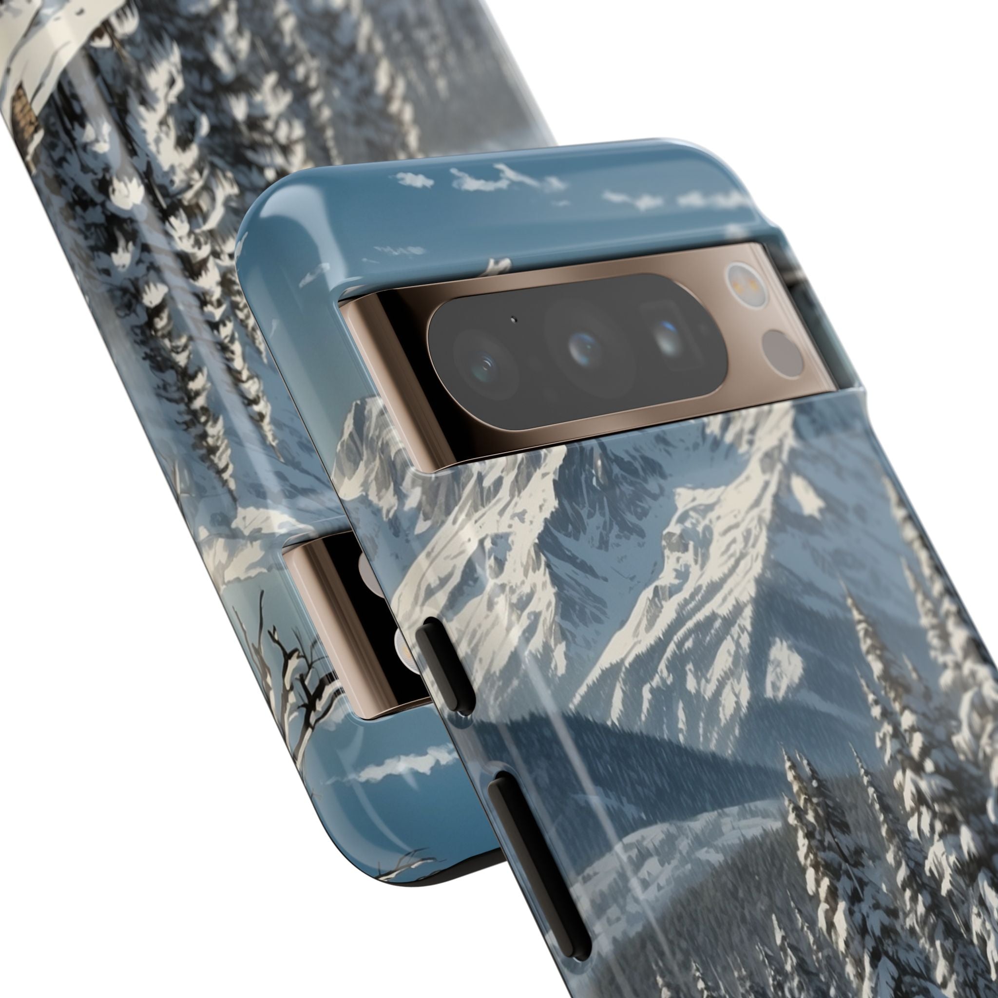 Frozen Ridge Valley · Tough Phone Case for Google Pixel