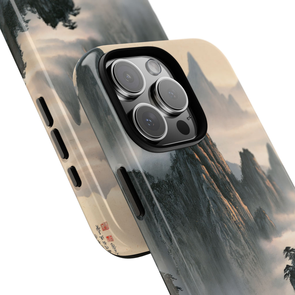 Sacred Mountain Mist · Tough Phone Case for iPhone · Beige