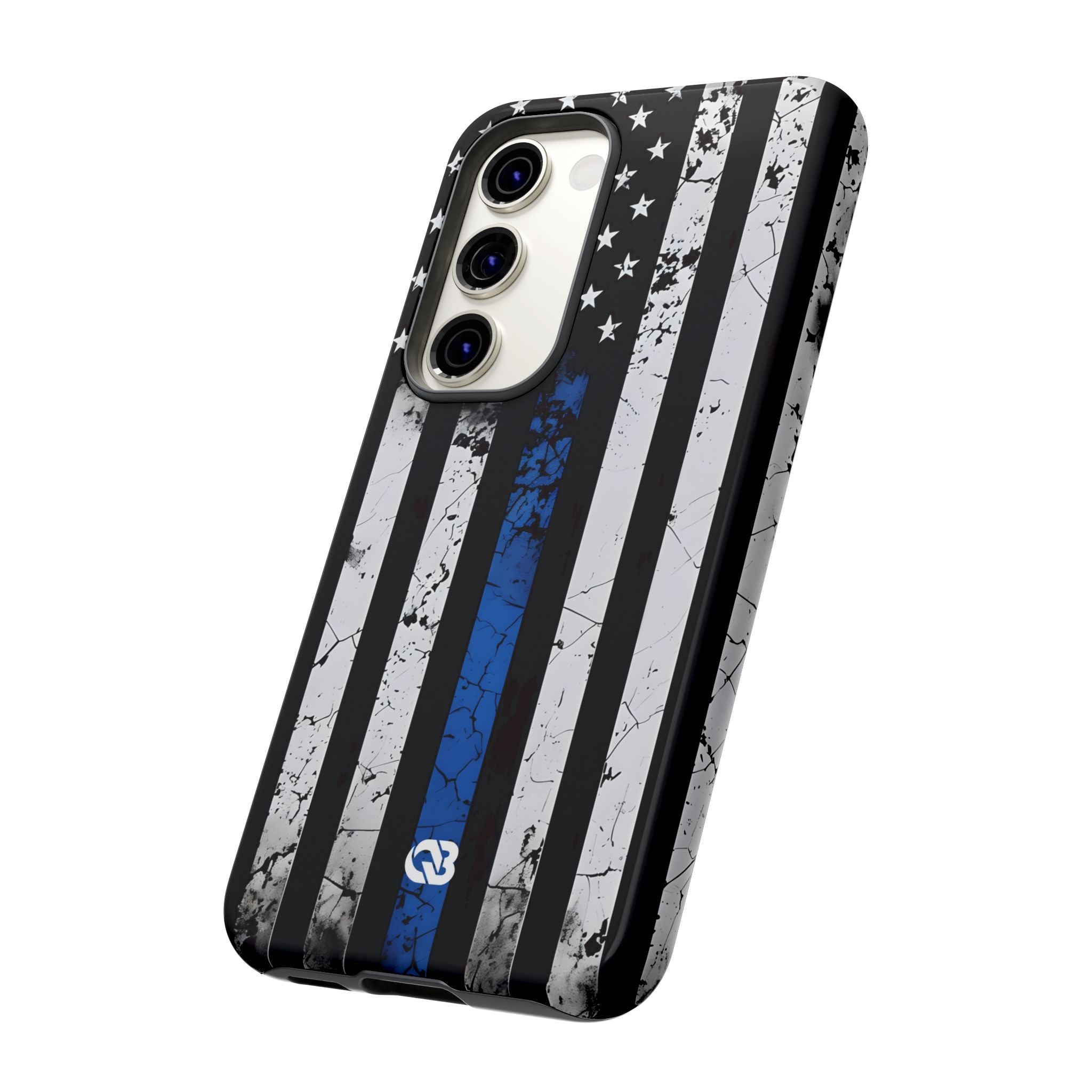 Gritty Cobalt Flag · Tough Handyhülle für Samsung
