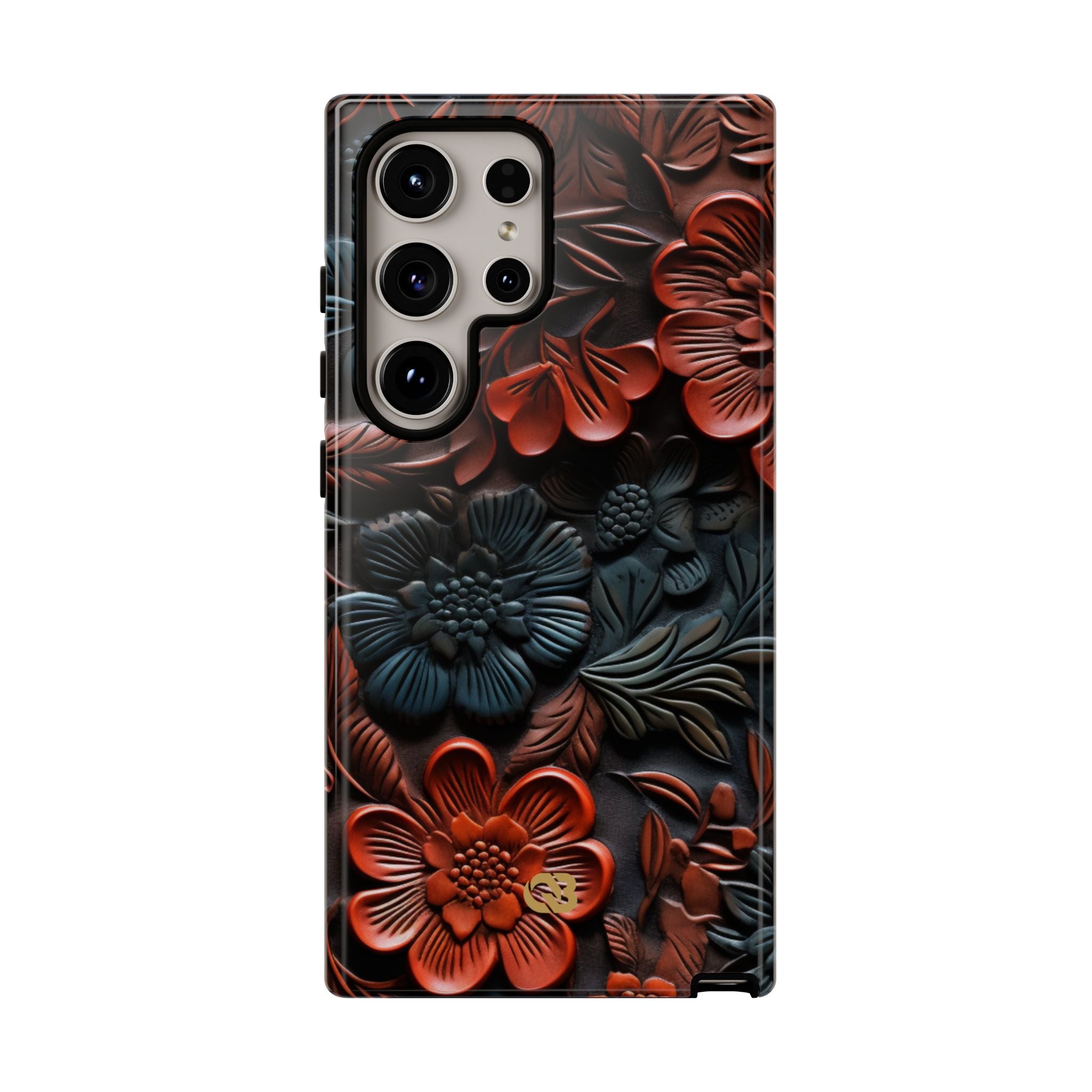 Carved Earth Bloom · Tough Mobilskal för Samsung