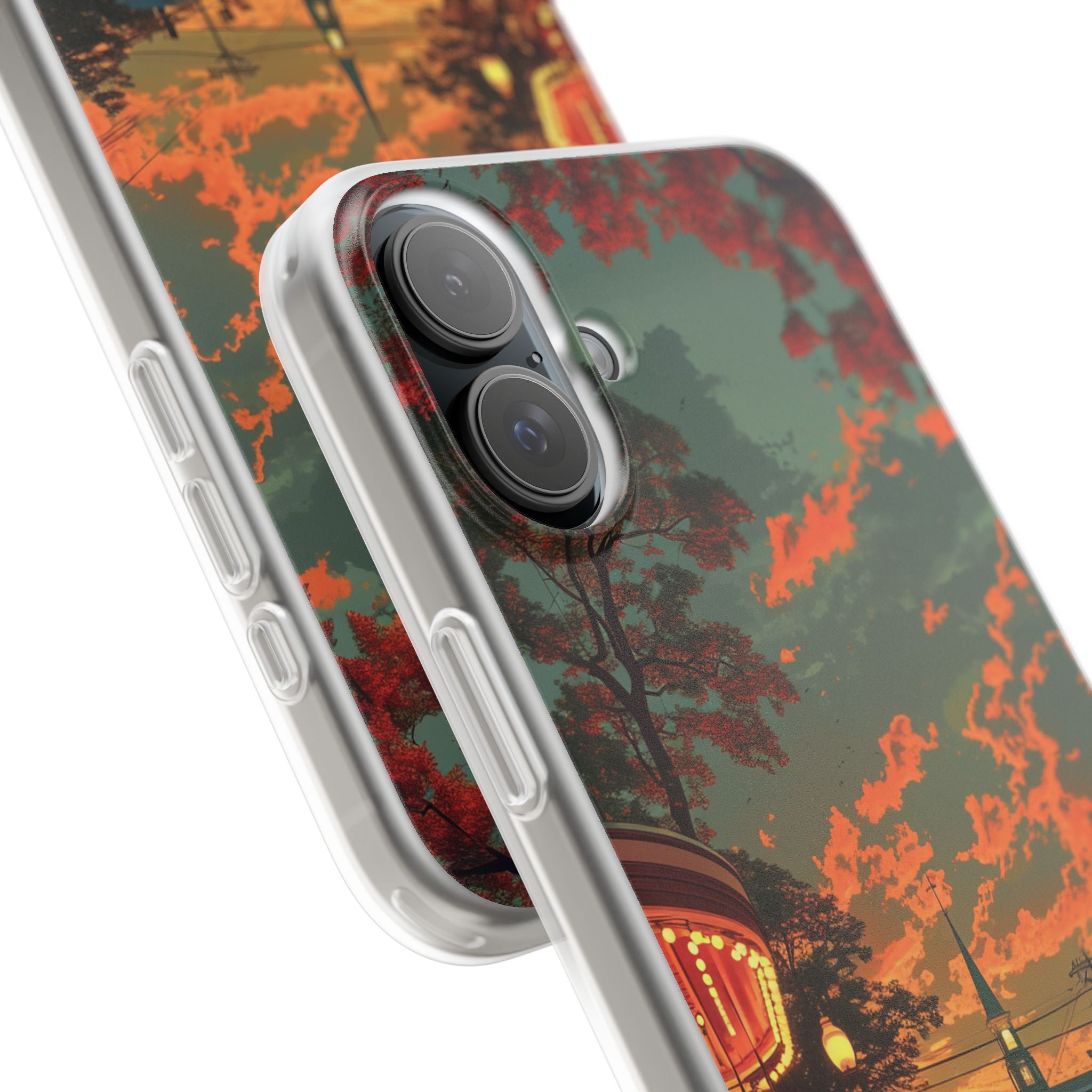 Crimson Classic iPhone 16 Plus -pehmeä suojakotelo