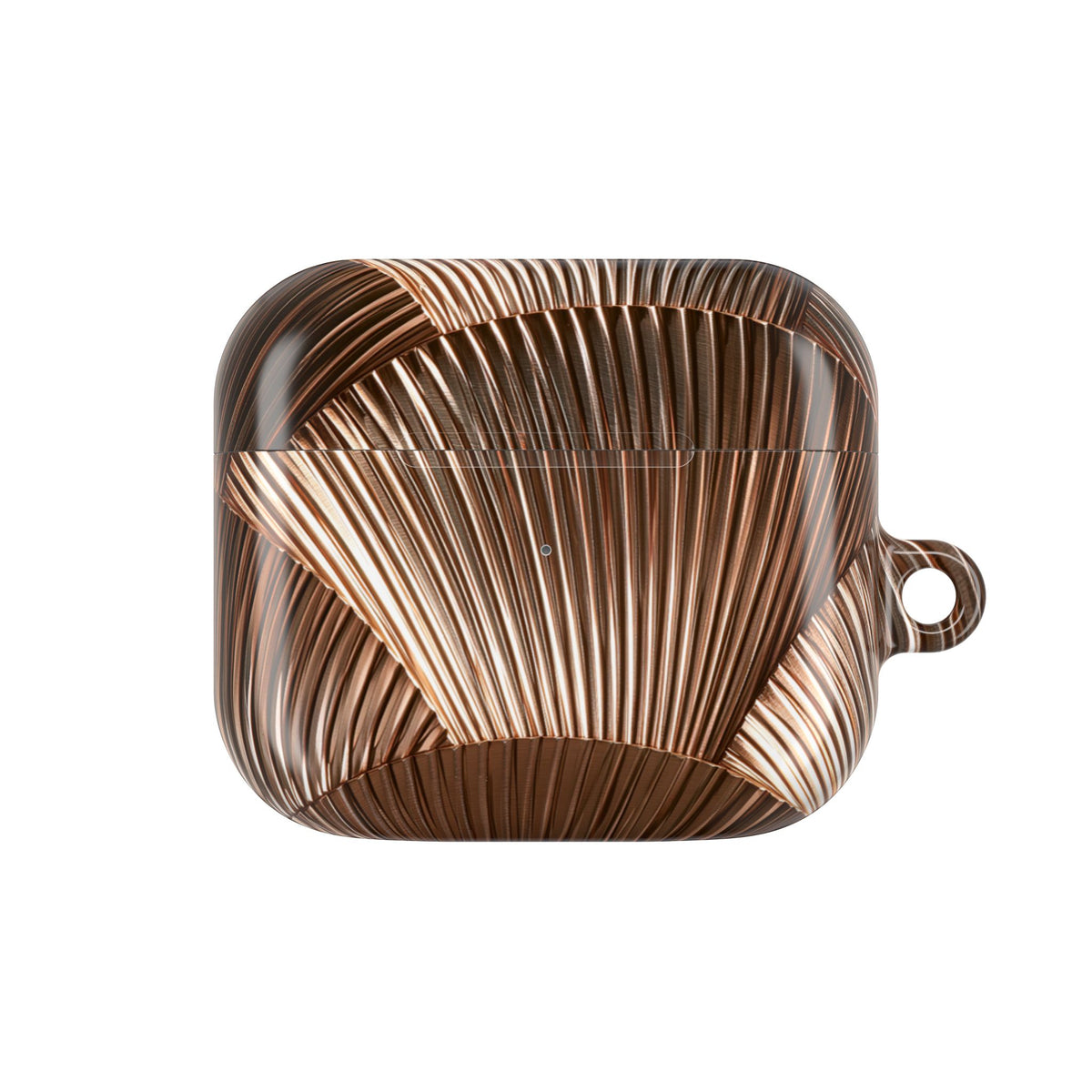 Rose Gilded Fan · Hard Case for AirPods & AirPods Pro · Gold