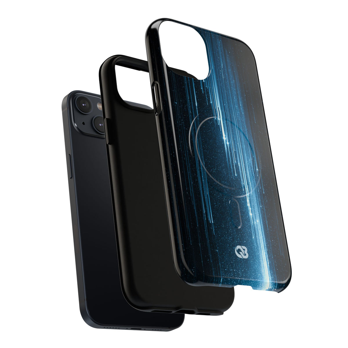 Nocturnal Cascade · Tough 2.0 Magnetic Phone Case for iPhone · Black