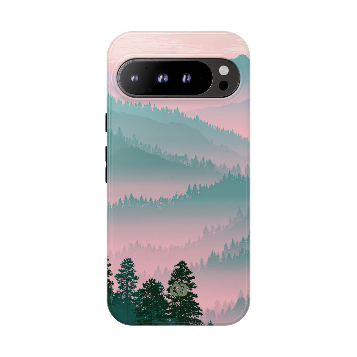 Teal Tough Phone Case for Google Pixel - Alpine Mist Teal