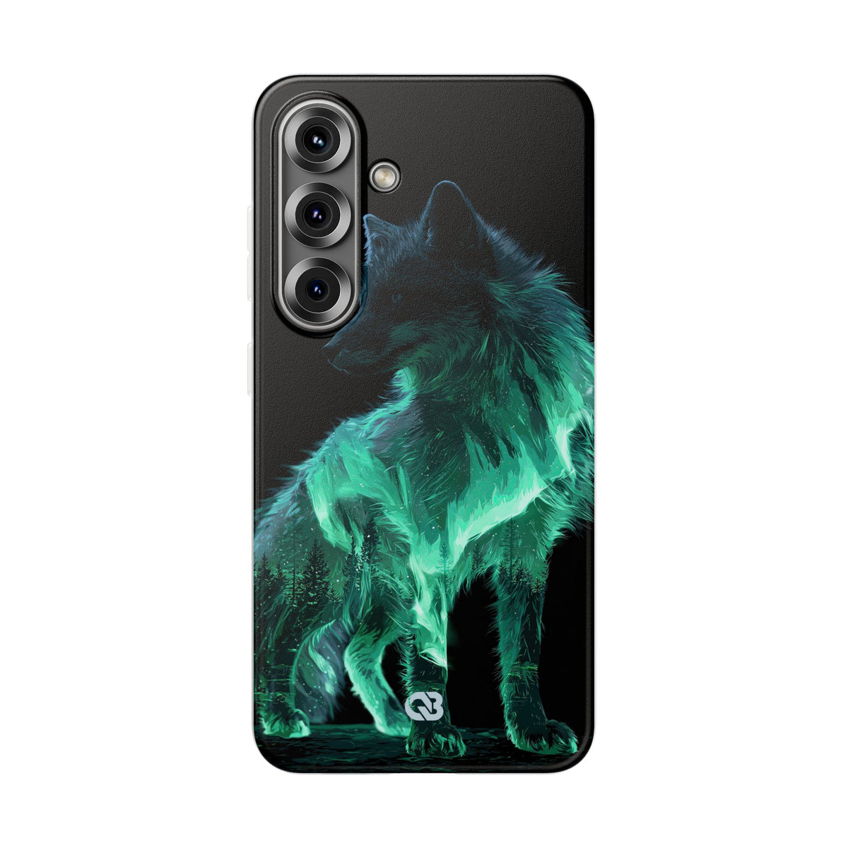 Nordic Aurora Fox · Lite Phone Case for Samsung · Teal