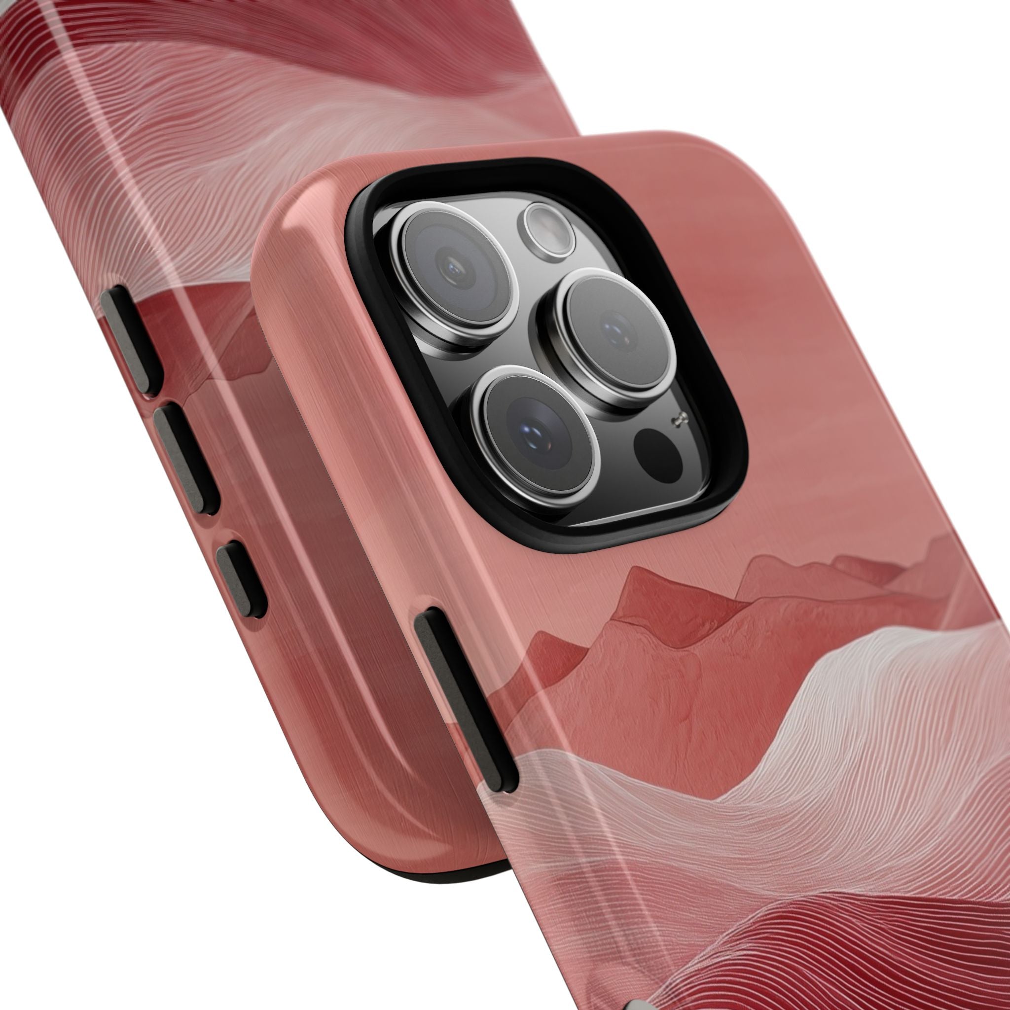 Crimson Dune Horizon · Tough Phone Case for iPhone