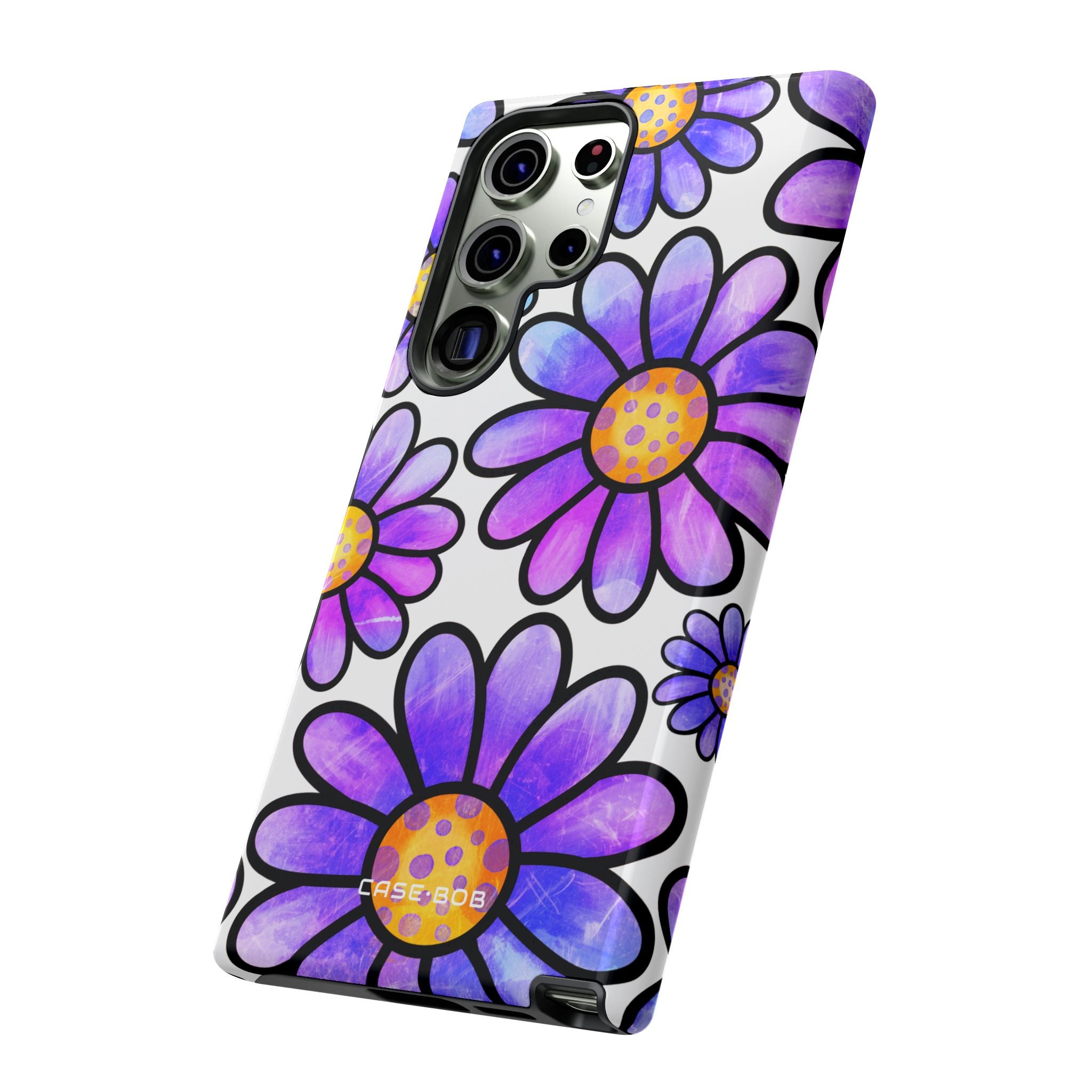 Polka Dot Blooms Samsung S23 Ultra Case - Tough