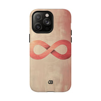 Funda Tough+ para iPhone Infinity Stroke de Terracota · Case · Magsafe