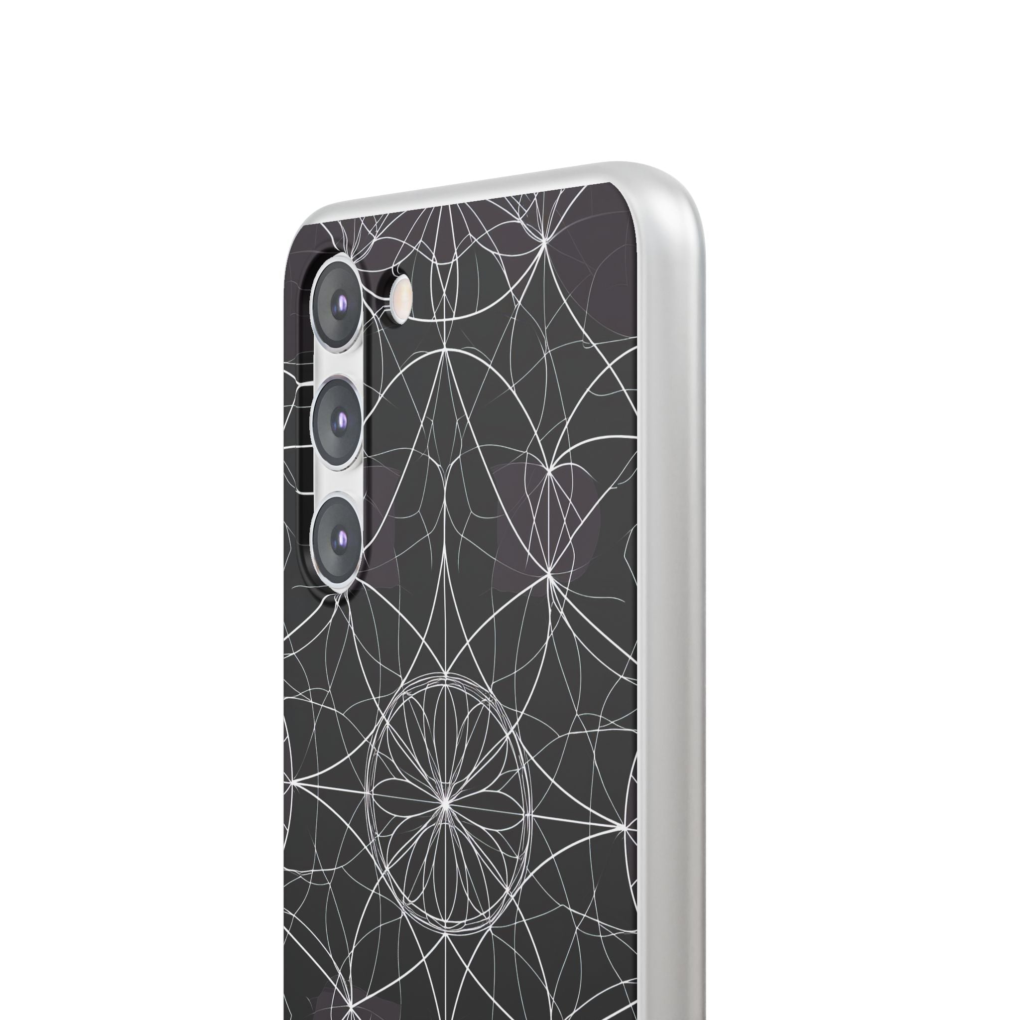 Radiant Petal Orbit Samsung S23 Plus Cover - Blød