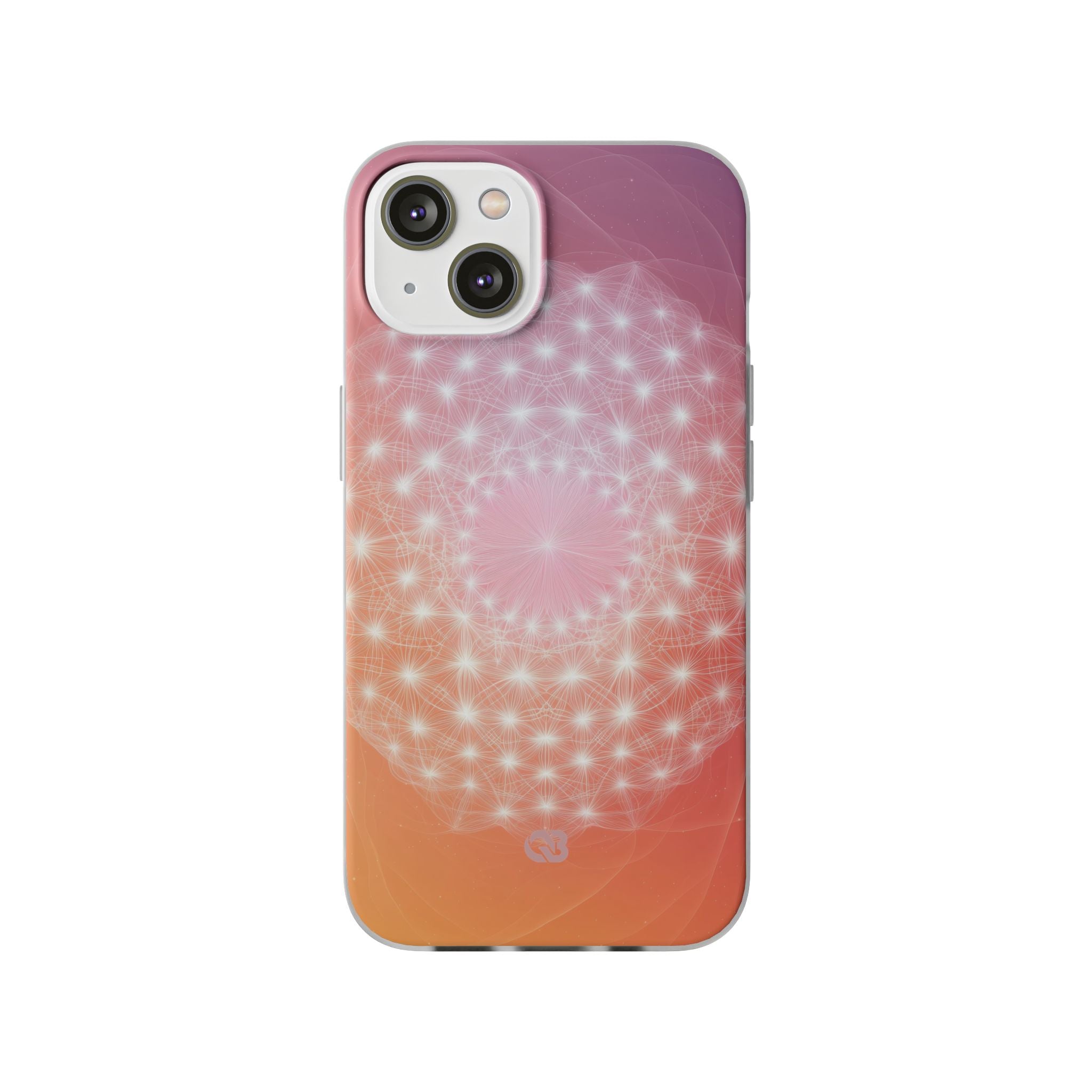 Radiant Stardust Mandala · Soft Phone Case for iPhone