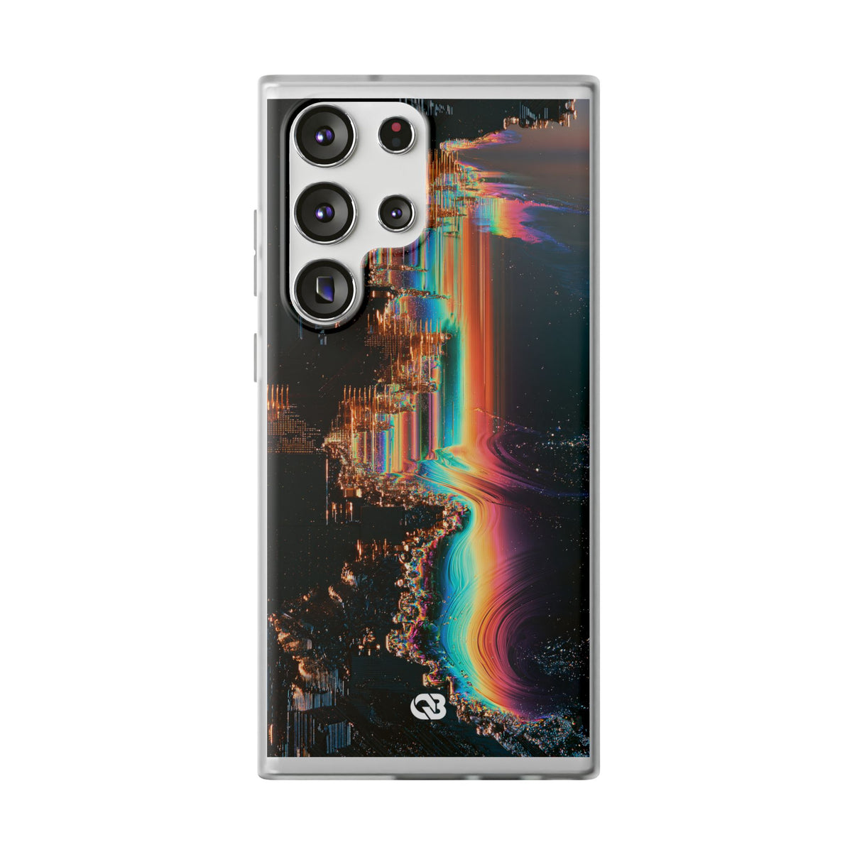 Prismatic Circuit · Lite Phone Case for Samsung · Black