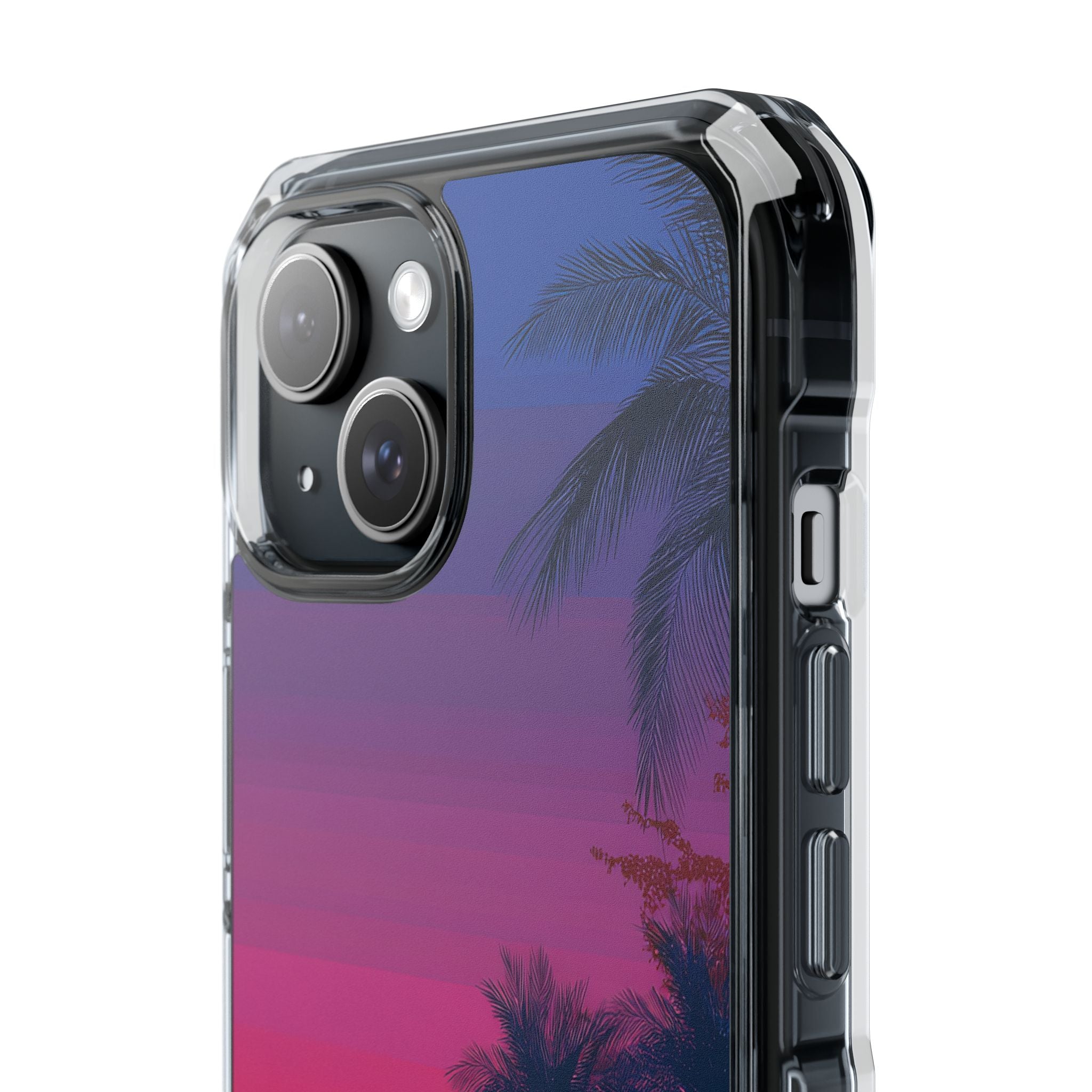 Neon Horizon Palms · Impact Phone Case for iPhone · Magsafe