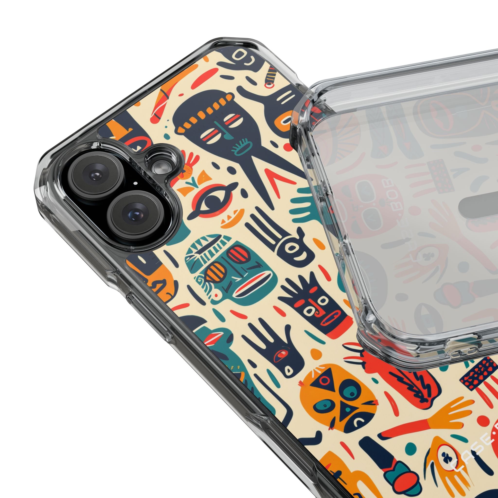 Vivid Faces iPhone 16 Plus Case - Impact