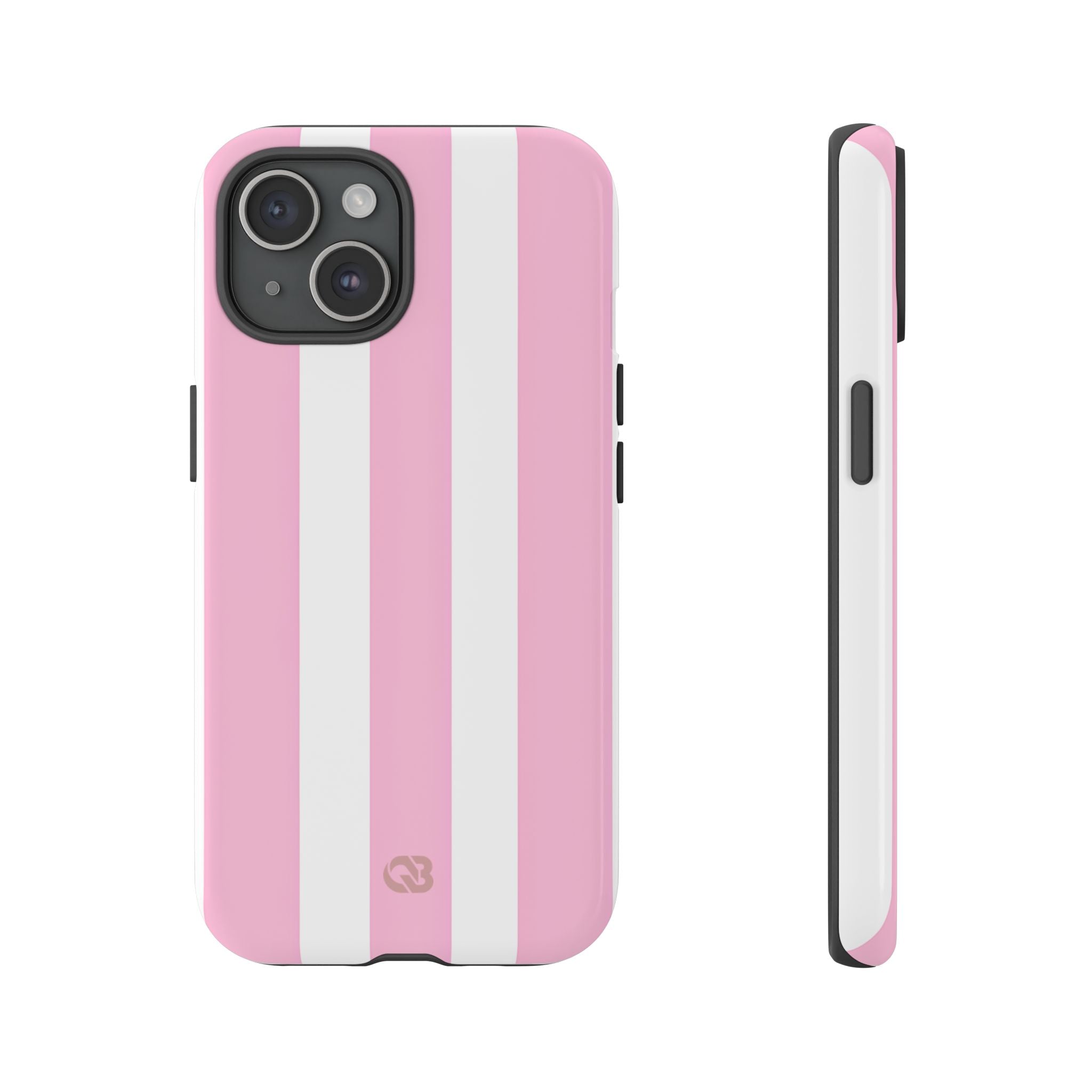 Soft Pink Stripe · Tough Coque de téléphone pour iPhone