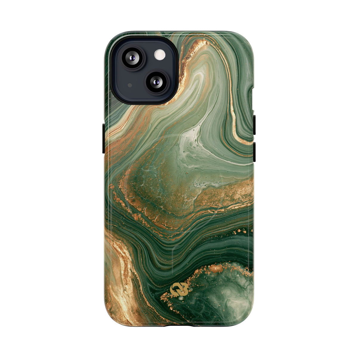 Jade Suminagashi · Tough 2.0 Magnetic Phone Case for iPhone · Green