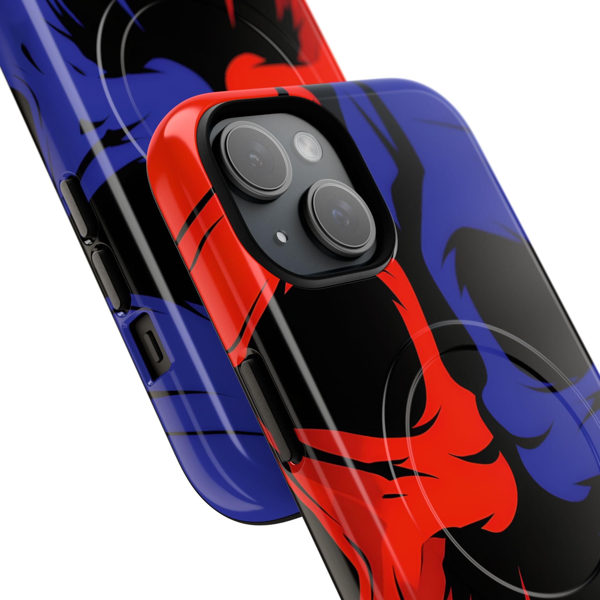 Crimson Cobalt Skulls · Tough+ Phone Case for iPhone · Magsafe