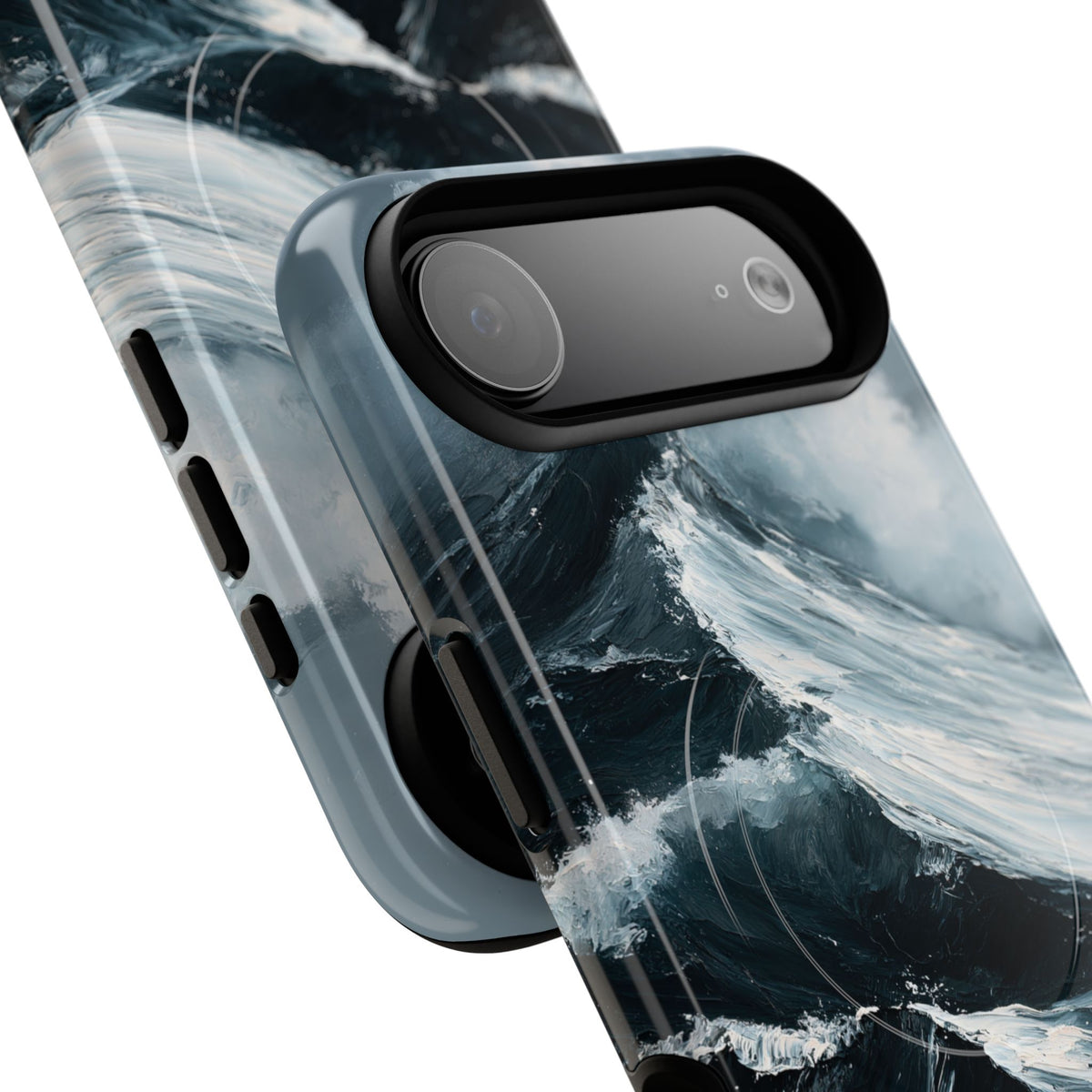 Nordic Swell · Tough 2.0 Magnetic Phone Case for iPhone · Blue