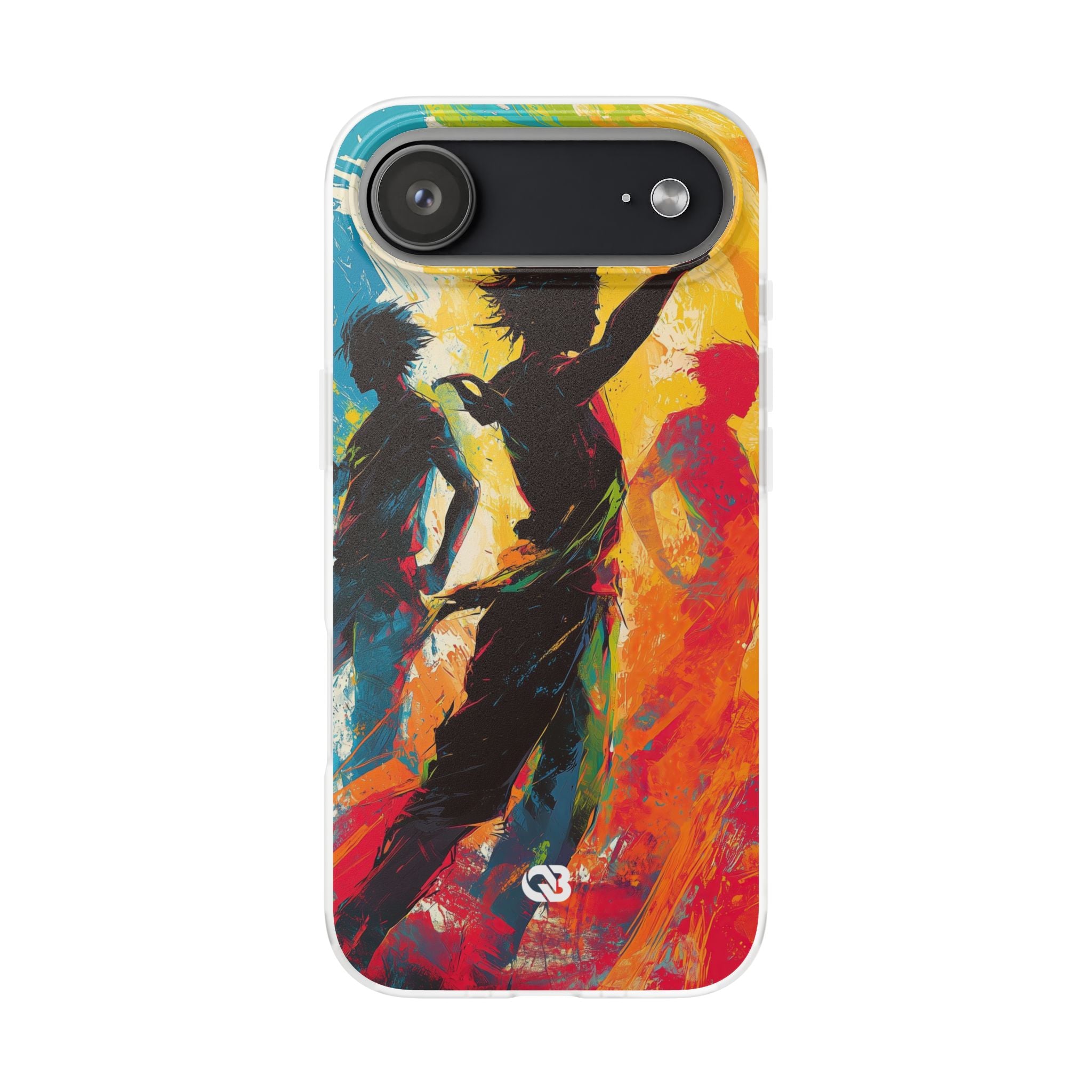 Electric Motion Blur · Soft Phone Case for iPhone