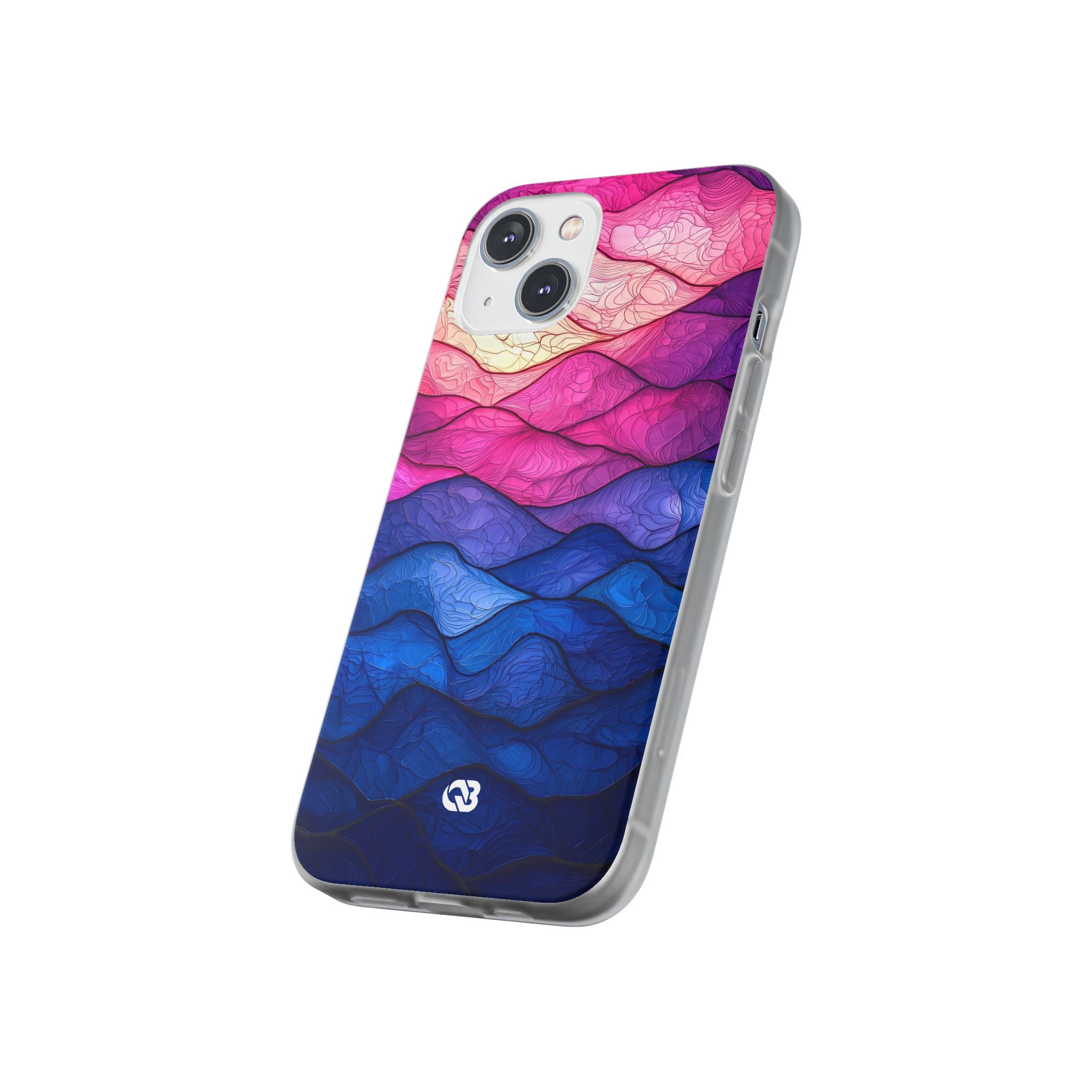 Electric Ridge Flow · Soft Phone Case for iPhone