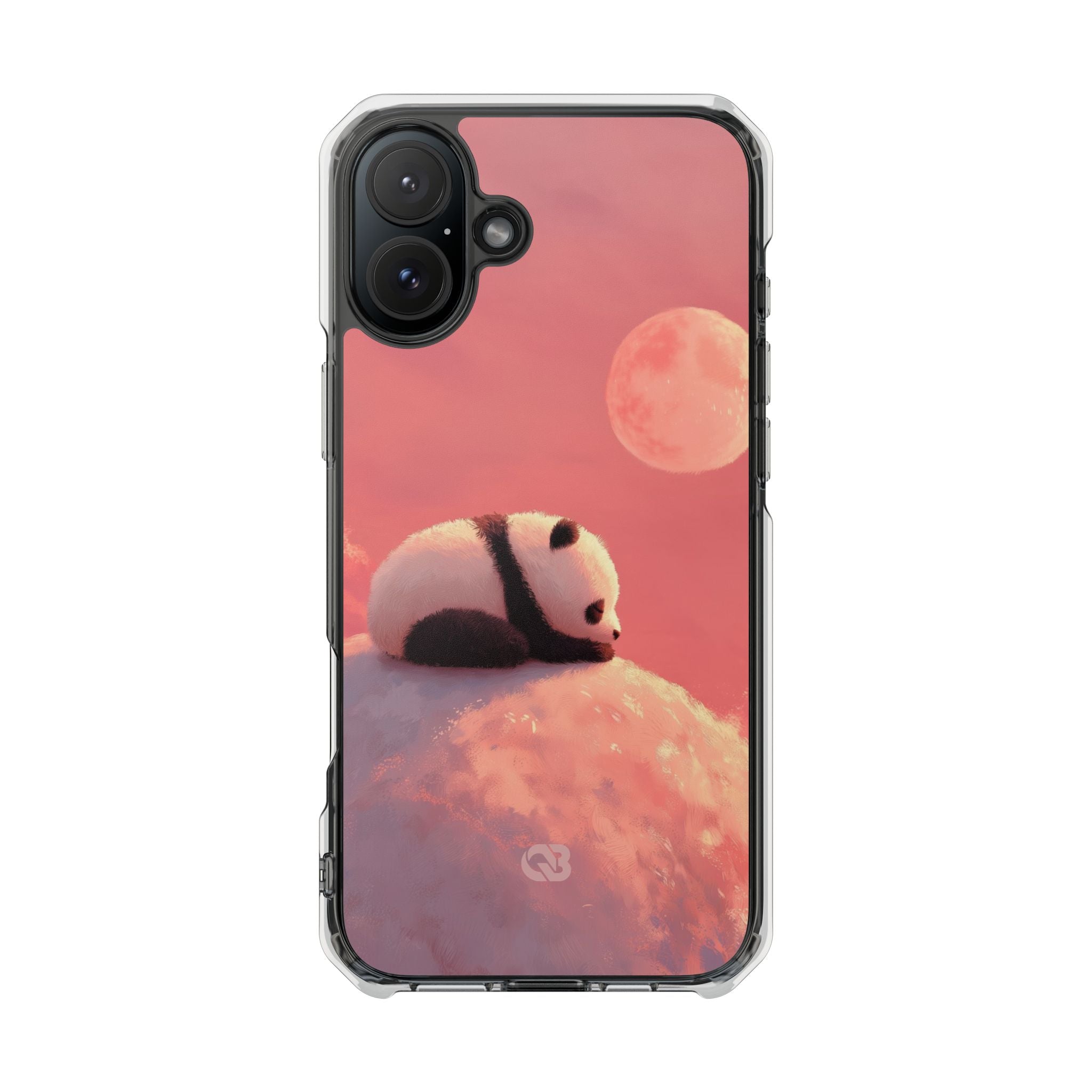 Rose Moon Panda · Impact Coque de téléphone pour iPhone · Magsafe