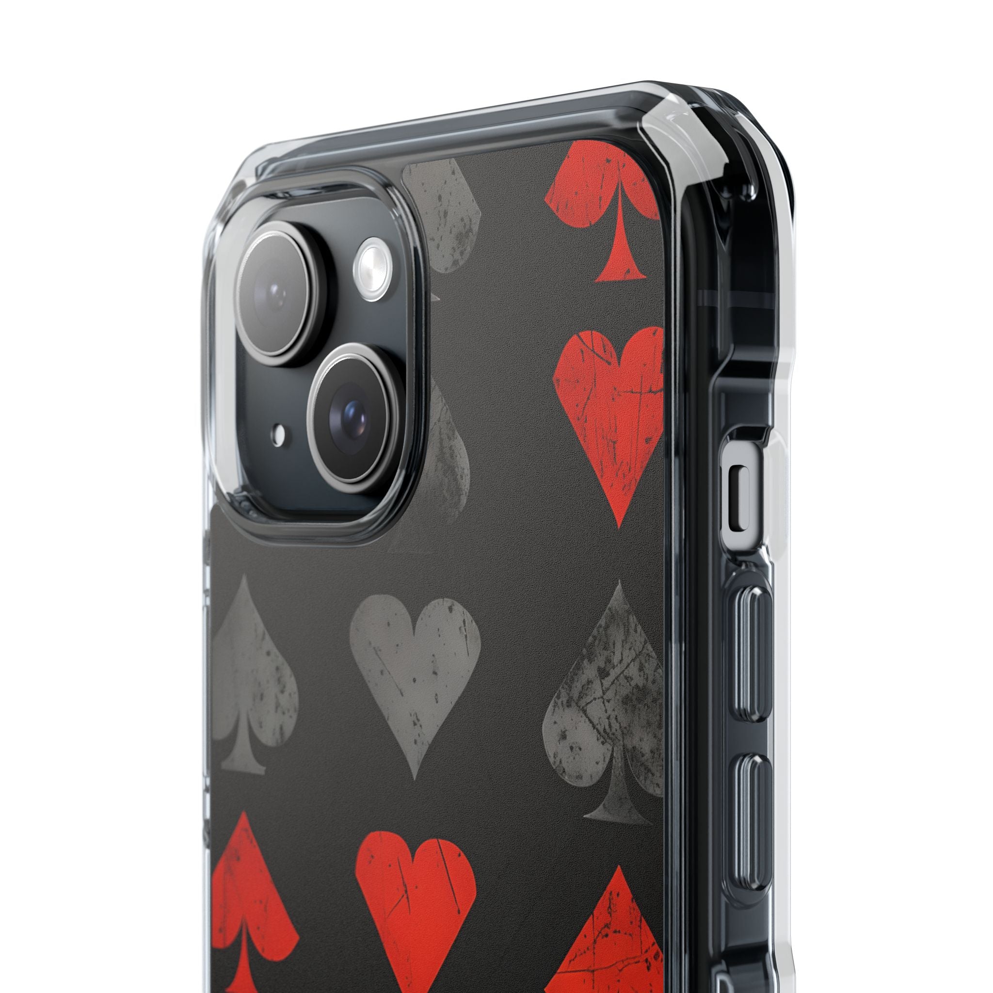 Crimson Ash Suits · Impact Hoesje voor iPhone · Magsafe