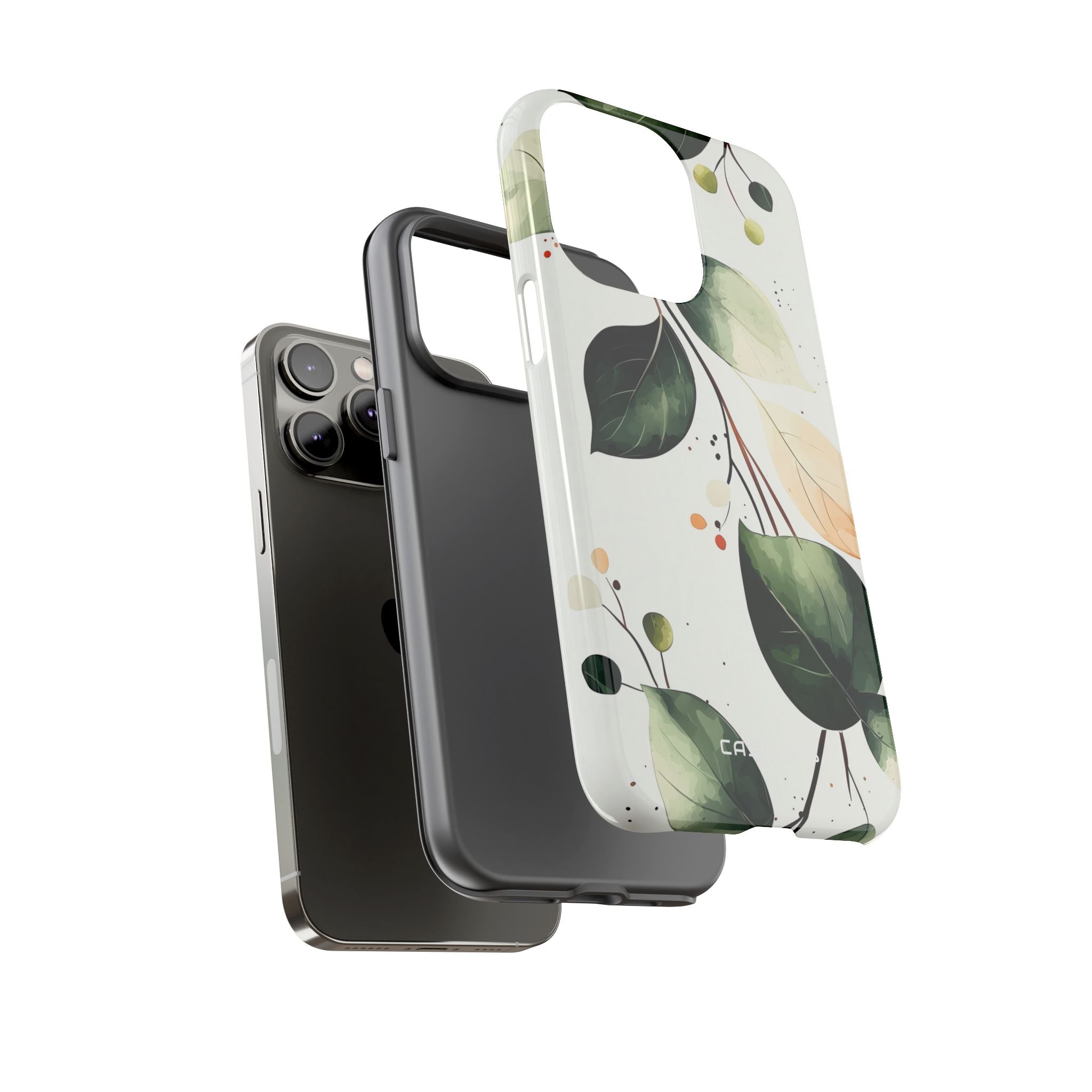Greenberry Branch iPhone 14 Pro Max - Kova suojakotelo