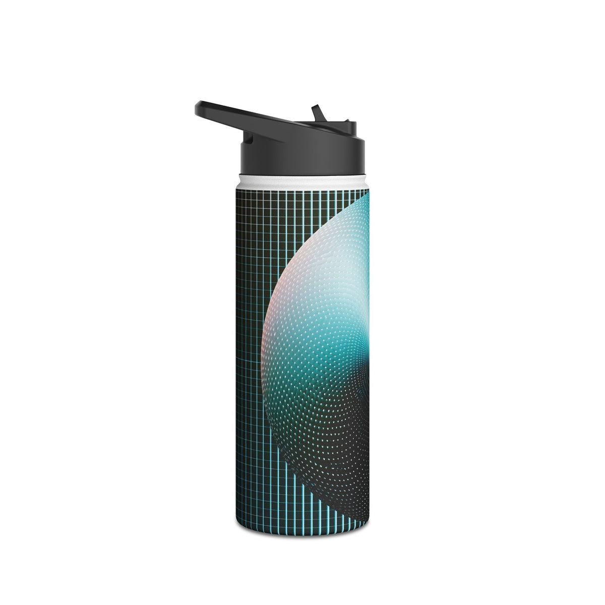 Optical Meridian · Insulated Water Bottle · Black