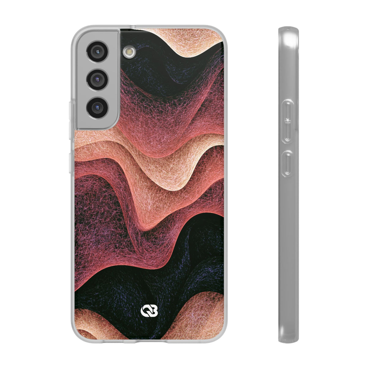 Rose Contour Waves · Lite Phone Case for Samsung · Pink