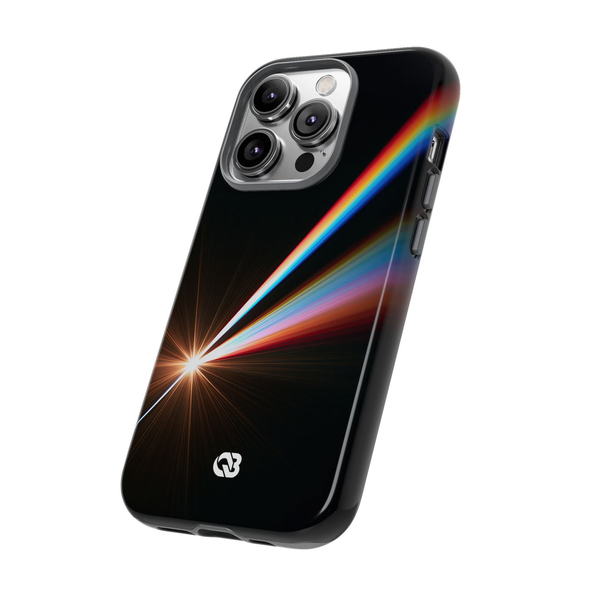 Spectral Refraction · Tough Phone Case for iPhone · Black