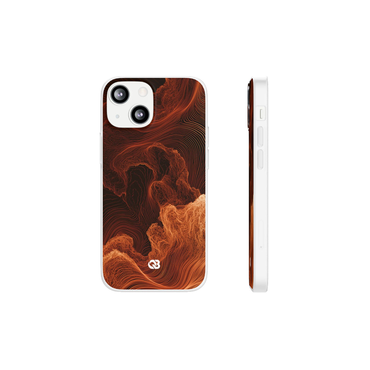 Amber Filament · Lite Phone Case for iPhone · Orange