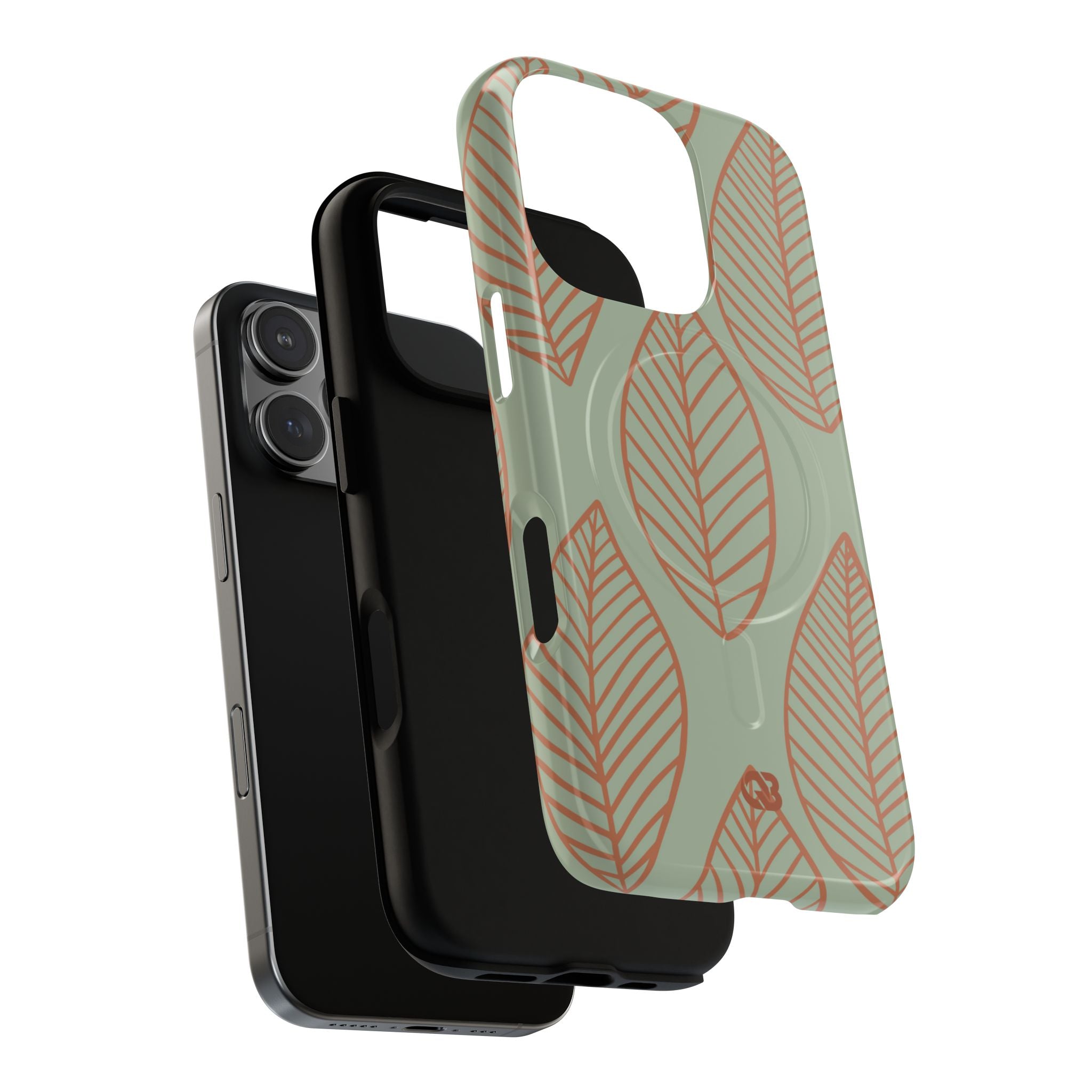 Sage Earth Leaves · Tough+ Phone Case for iPhone · Magsafe