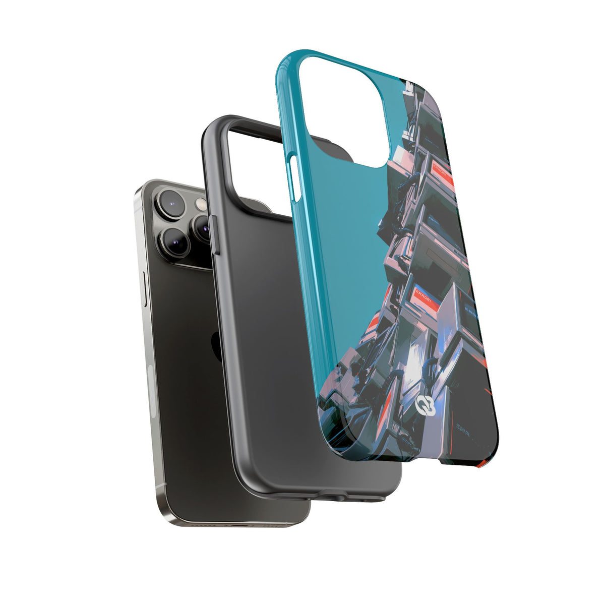 System Error Spire · Tough Phone Case for iPhone · Teal