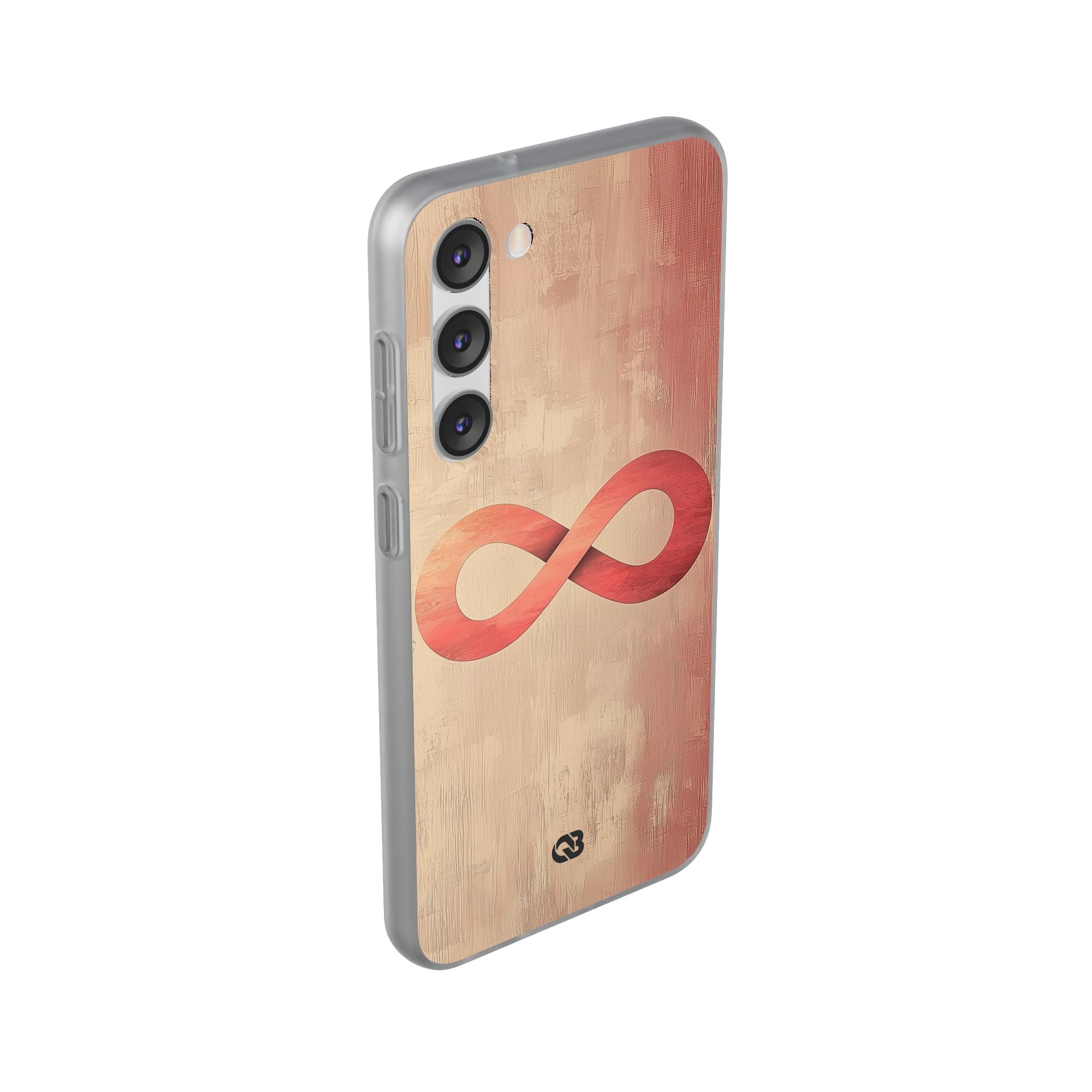 Terracotta Infinity Stroke · Soft Phone Case for Samsung