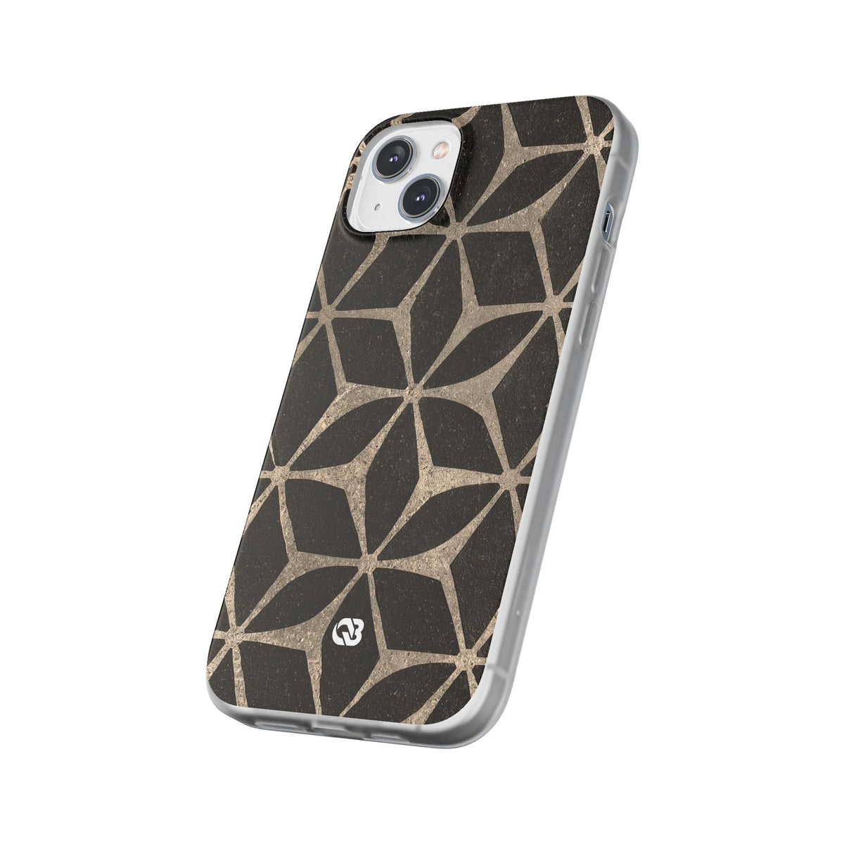Concrete Mosaic Star · Lite Phone Case for iPhone · Black