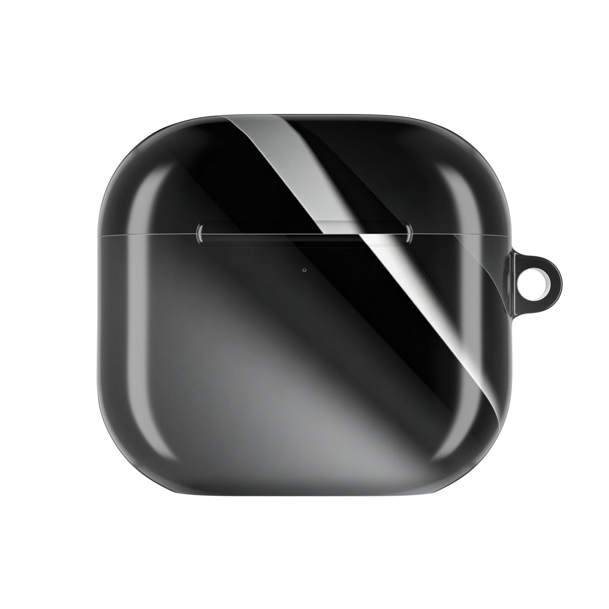 Obsidian Ridge · Hard Case for AirPods & AirPods Pro · Black