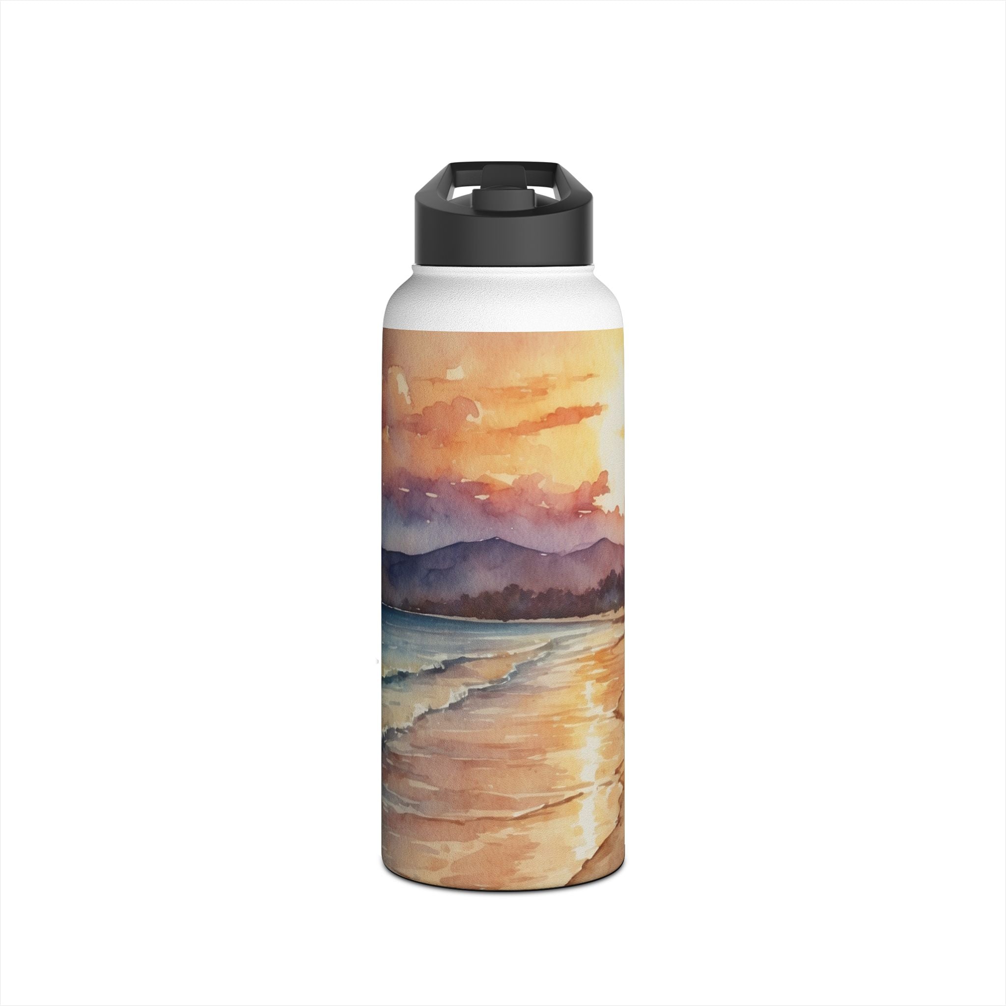 Sunset Glow - Stainless Steel Water Bottle