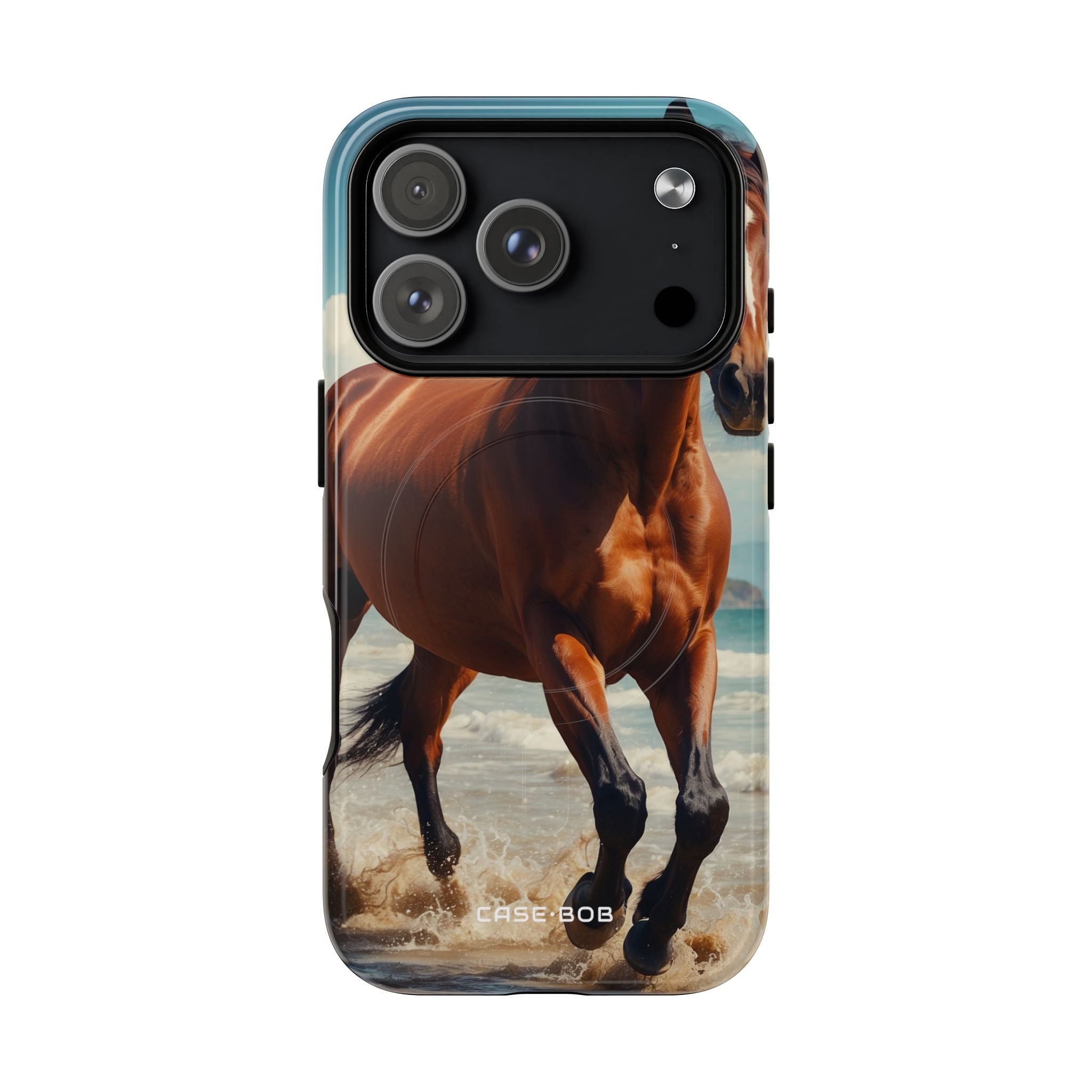 Blazing Horse iPhone 17 Pro Case - Tough+ - CASE•BOB
