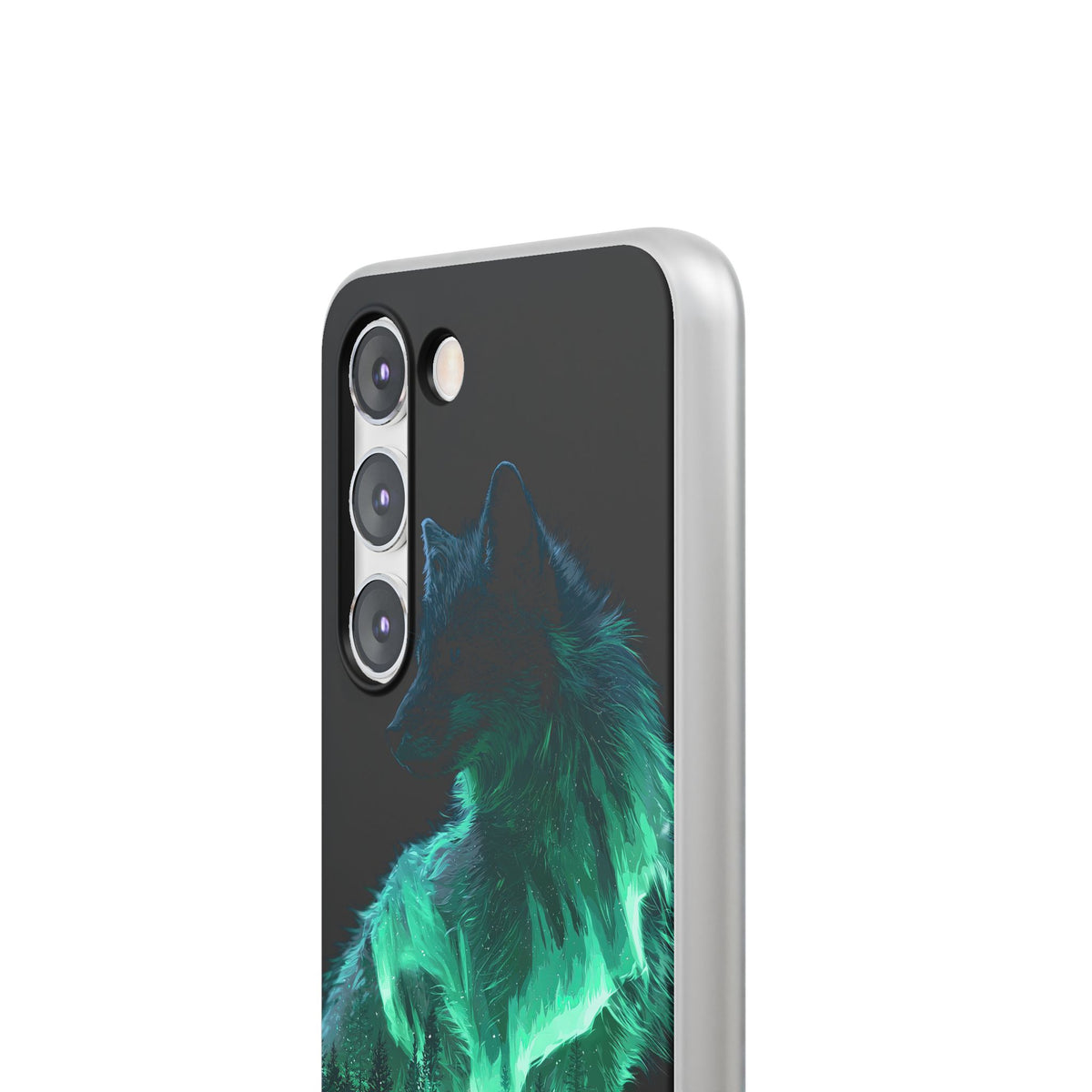 Nordic Aurora Fox · Lite Phone Case for Samsung · Teal
