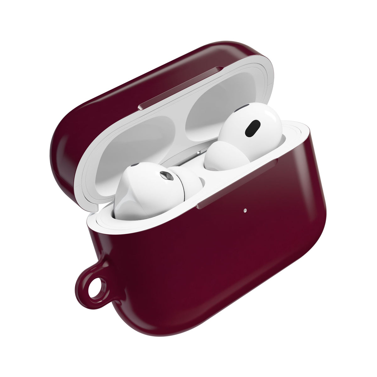 Bordeaux Spectrum · Hard Case for AirPods & AirPods Pro · Red