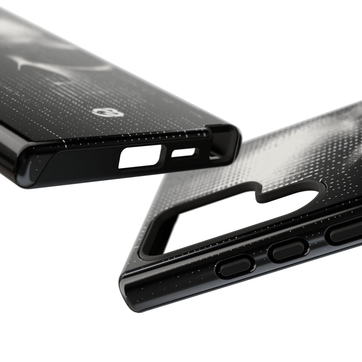 Raster Phantom · Tough Phone Case for Samsung · Black