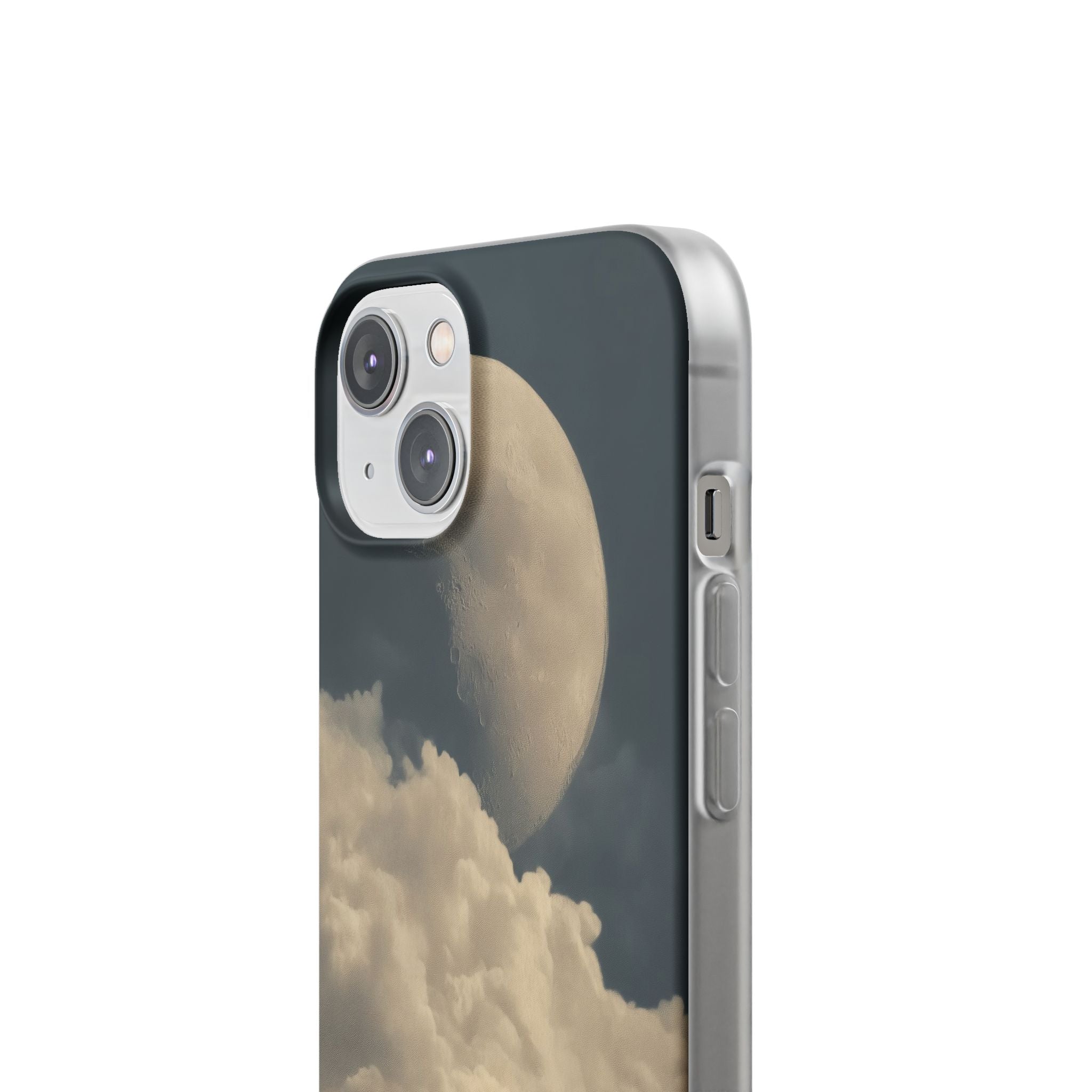 Moonlit Cup iPhone 14 Cover - Blød