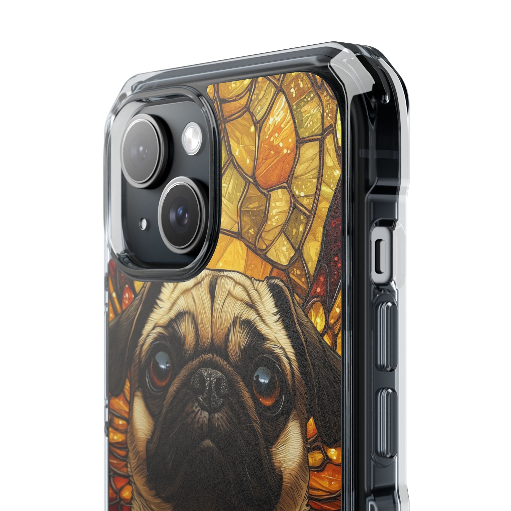 Amber Pug Divinity · Impact Phone Case for iPhone · Magsafe