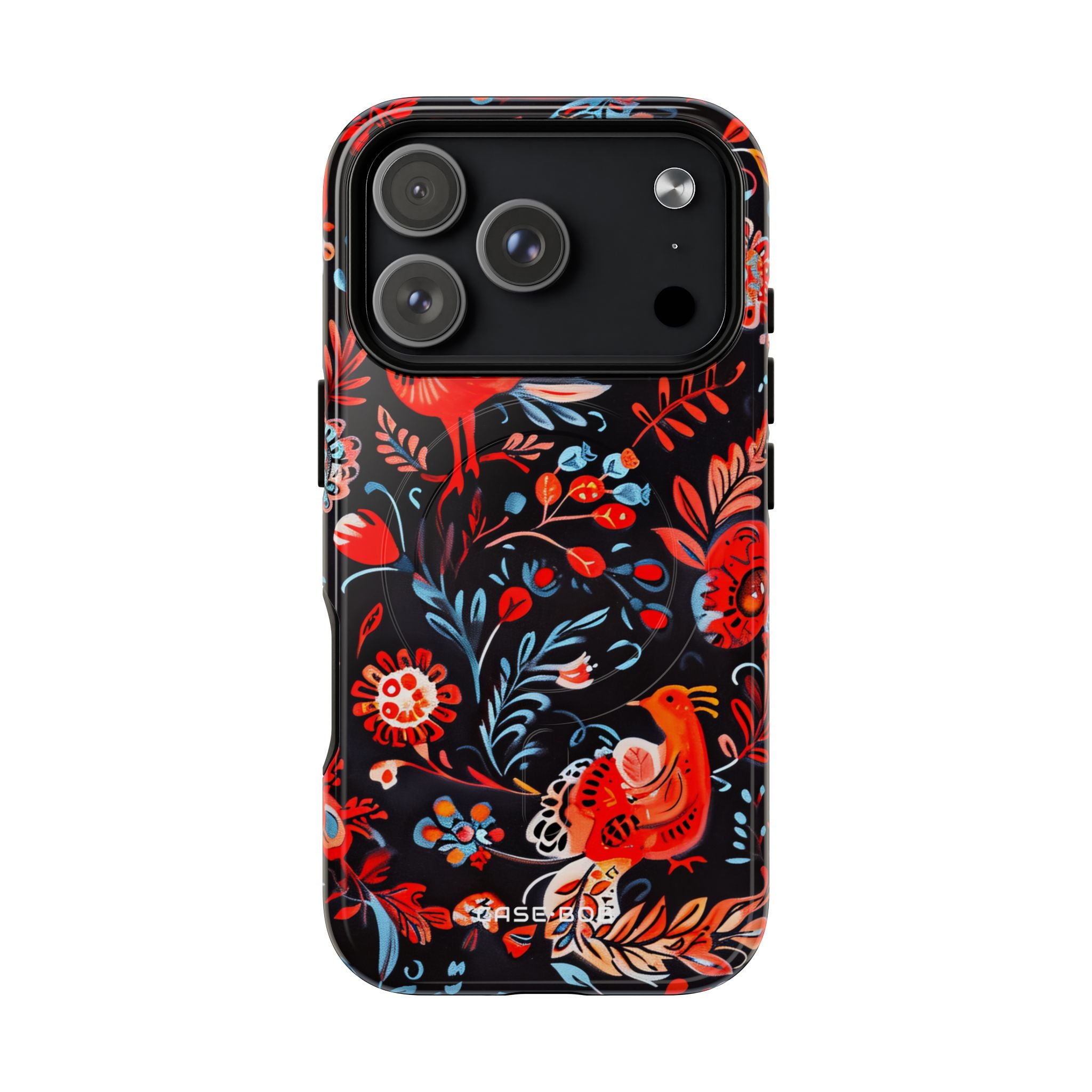 Vivid Birdscape iPhone 17 Pro Case - Tough+ - CASE•BOB