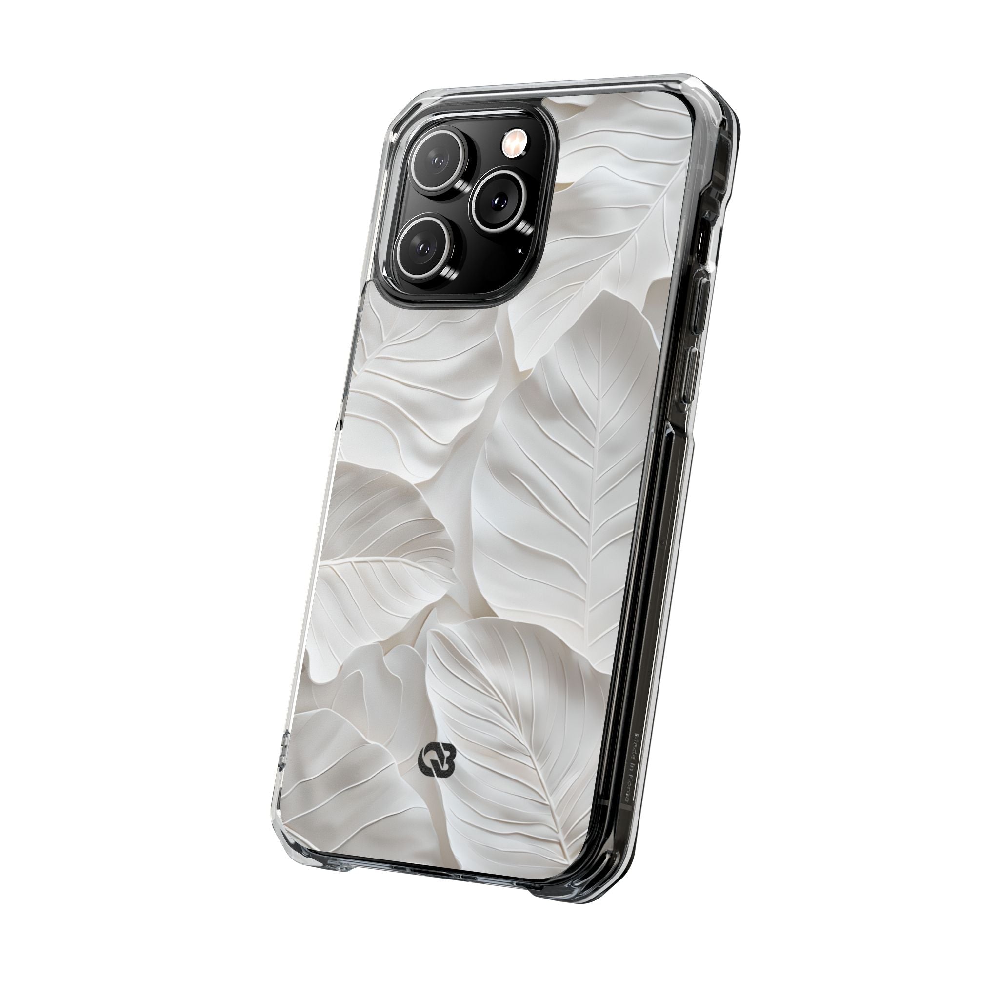 Sculpted Ivory Leaves · Impact Phone Case for iPhone · Magsafe