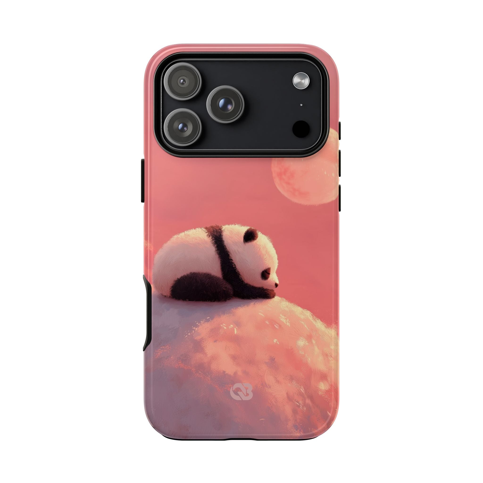 Rose Moon Panda · Tough Coque de téléphone pour iPhone